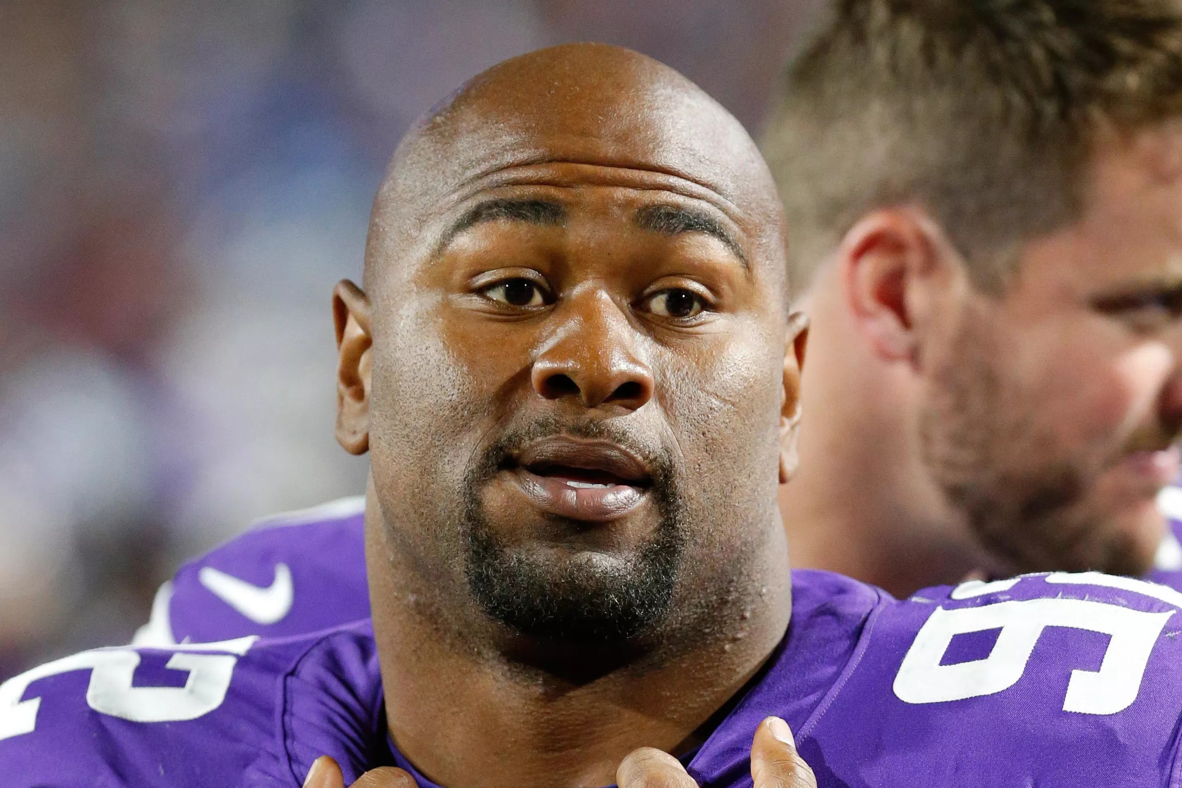 On a loaded defensive line, Tom Johnson still gets the job done