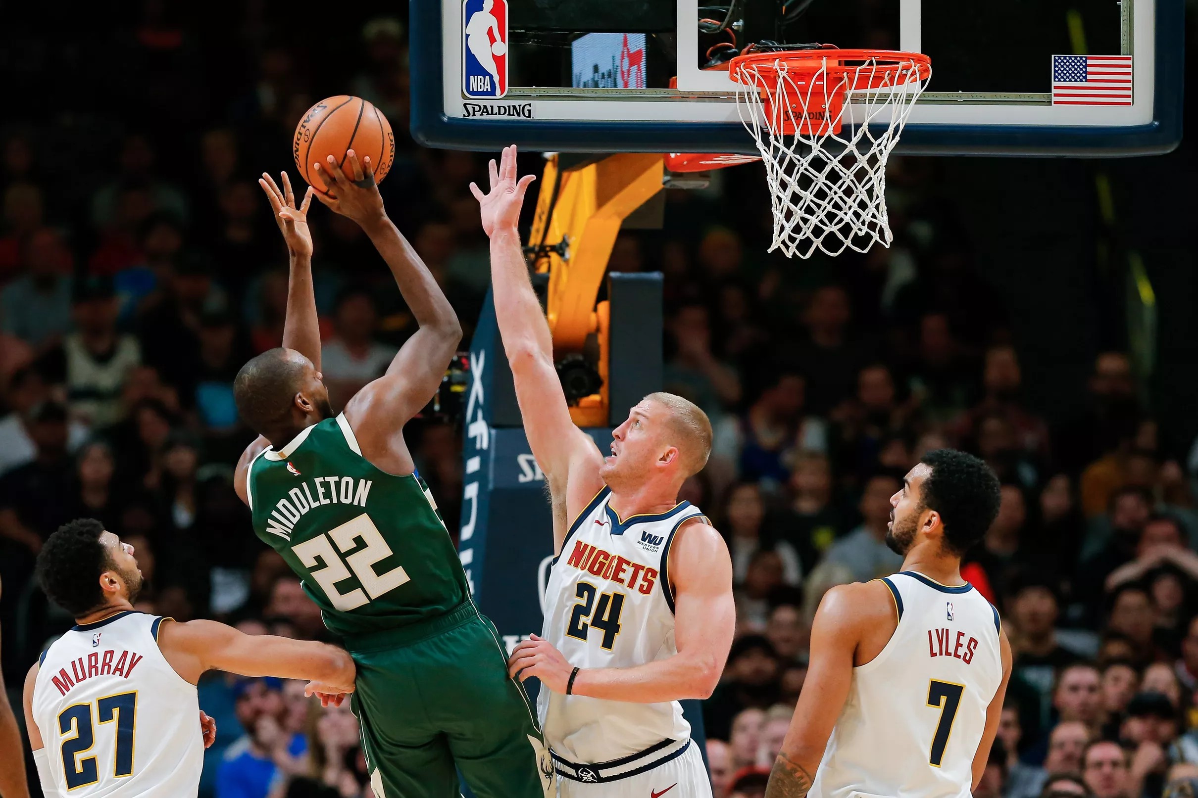 Bucks vs. Nuggets Round Two at Fiserv Forum