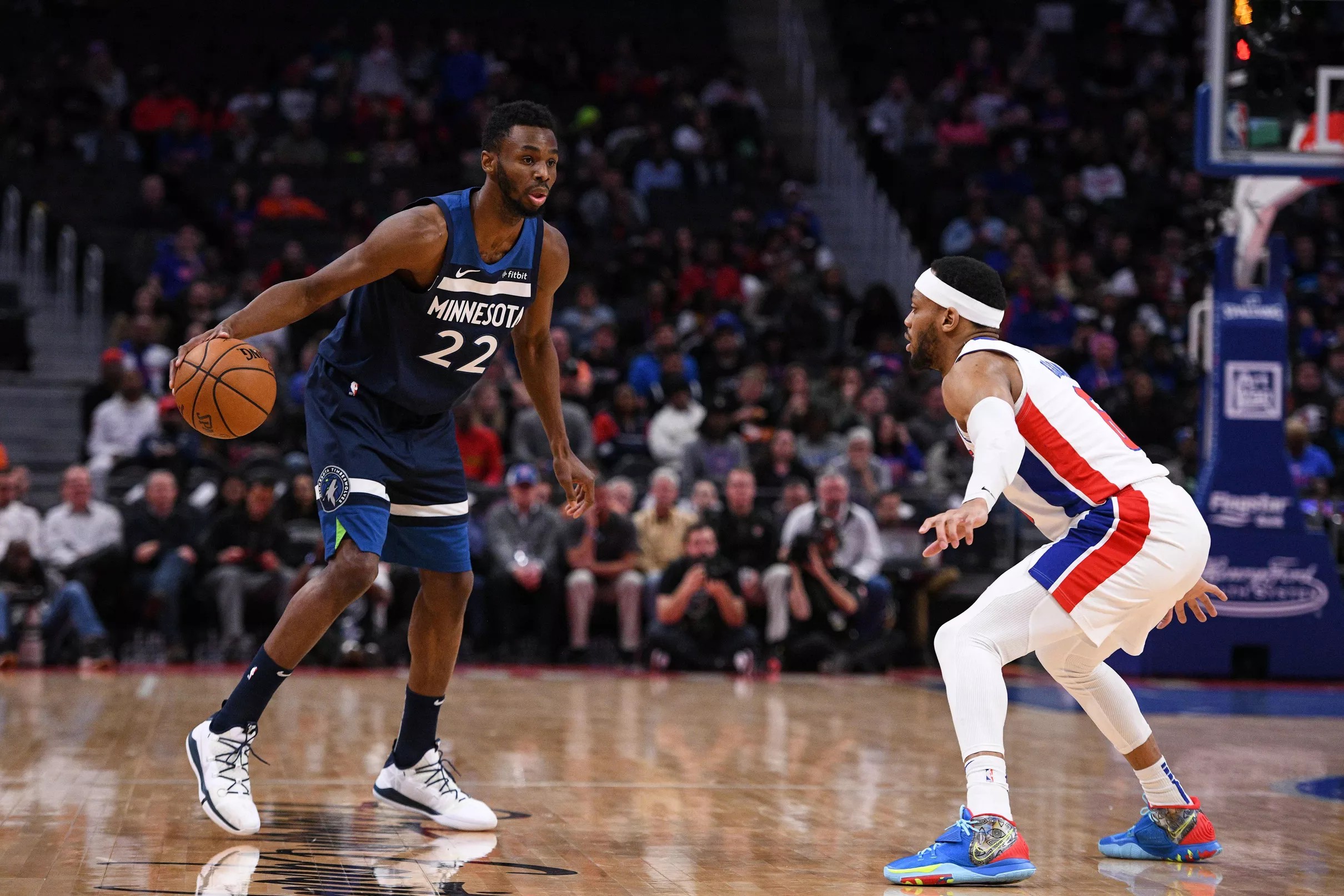 Wolves 120, Pistons 114 Bouncing Back in MoTown