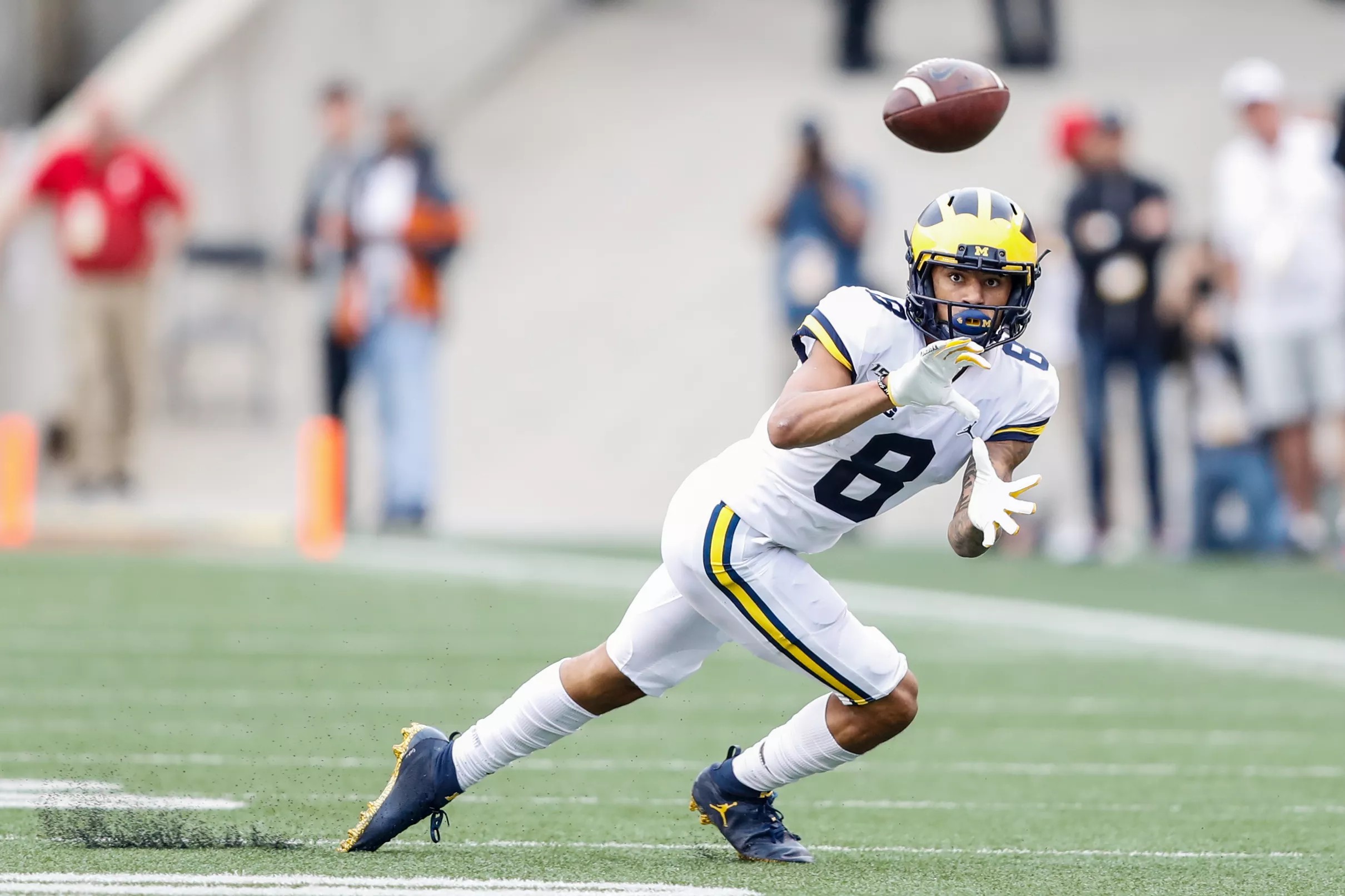 The current Michigan receiving core is right in line with its predecessors