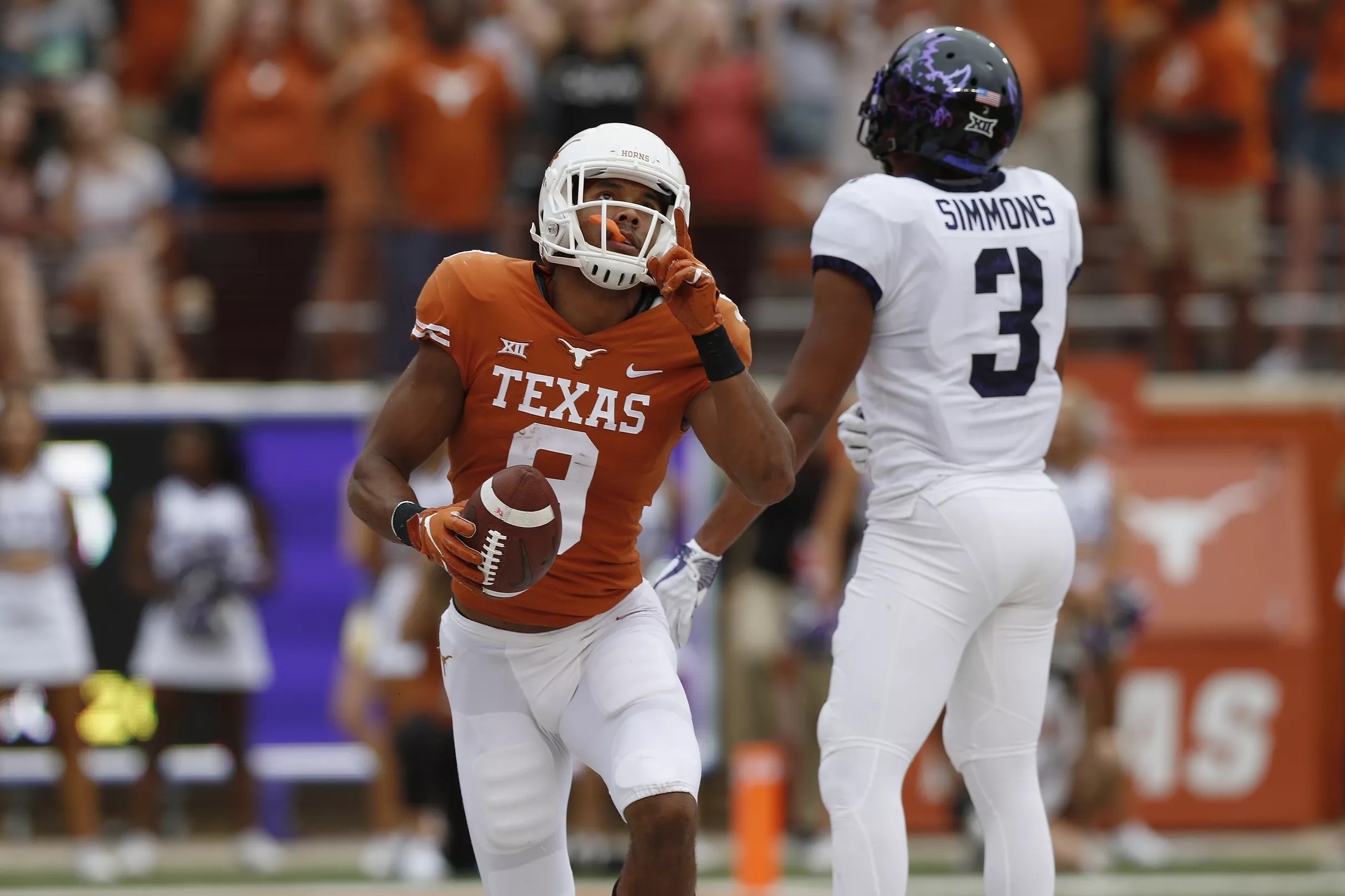 How Texas WR Collin Johnson’s TD exploited weakness in TCU coverage