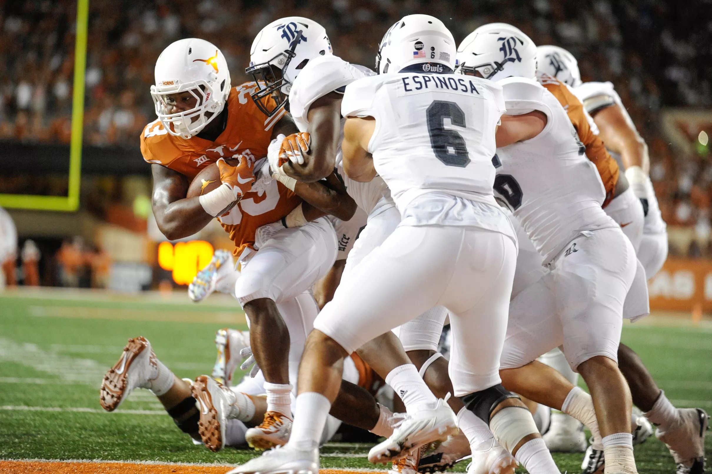 Kickoff time set for Texas vs. Rice