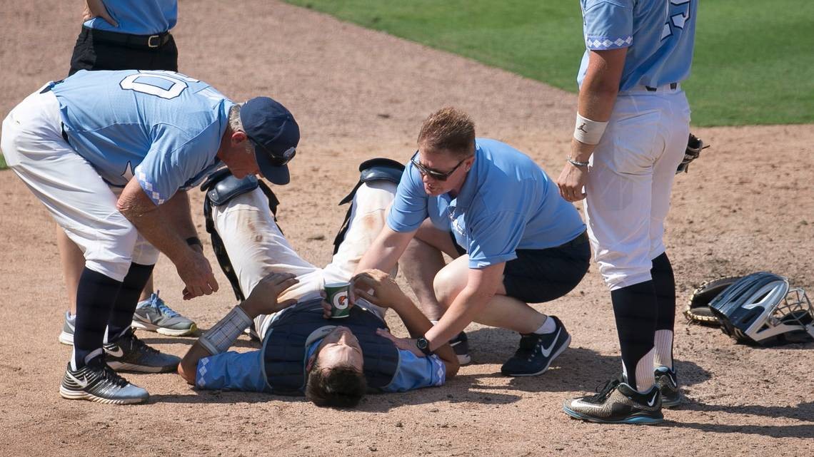 How a baseball can cause a serious groin injury even while a player