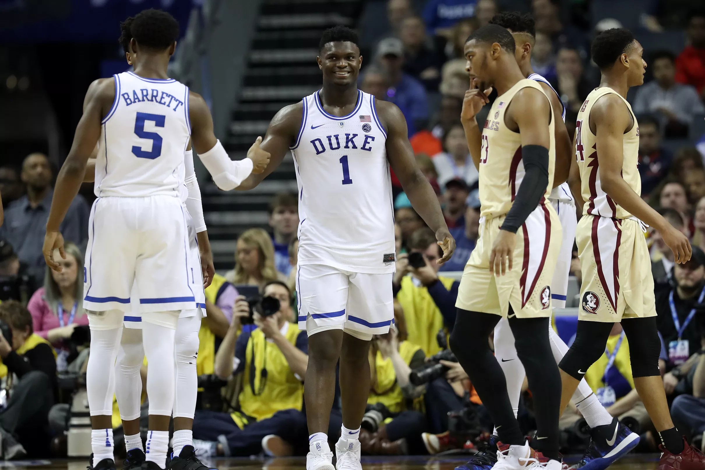 2019 ACC Tournament Champions Duke Takes Out Florida State 7363