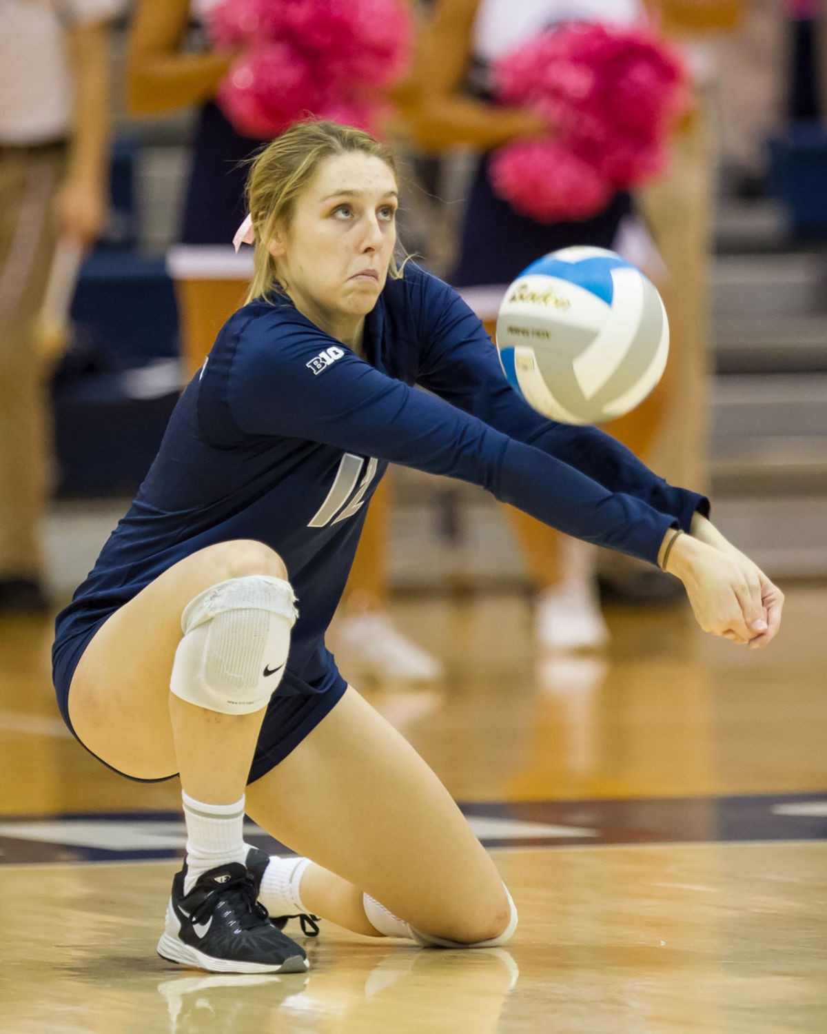 Penn State women’s volleyball freshman Keeton impressing at libero