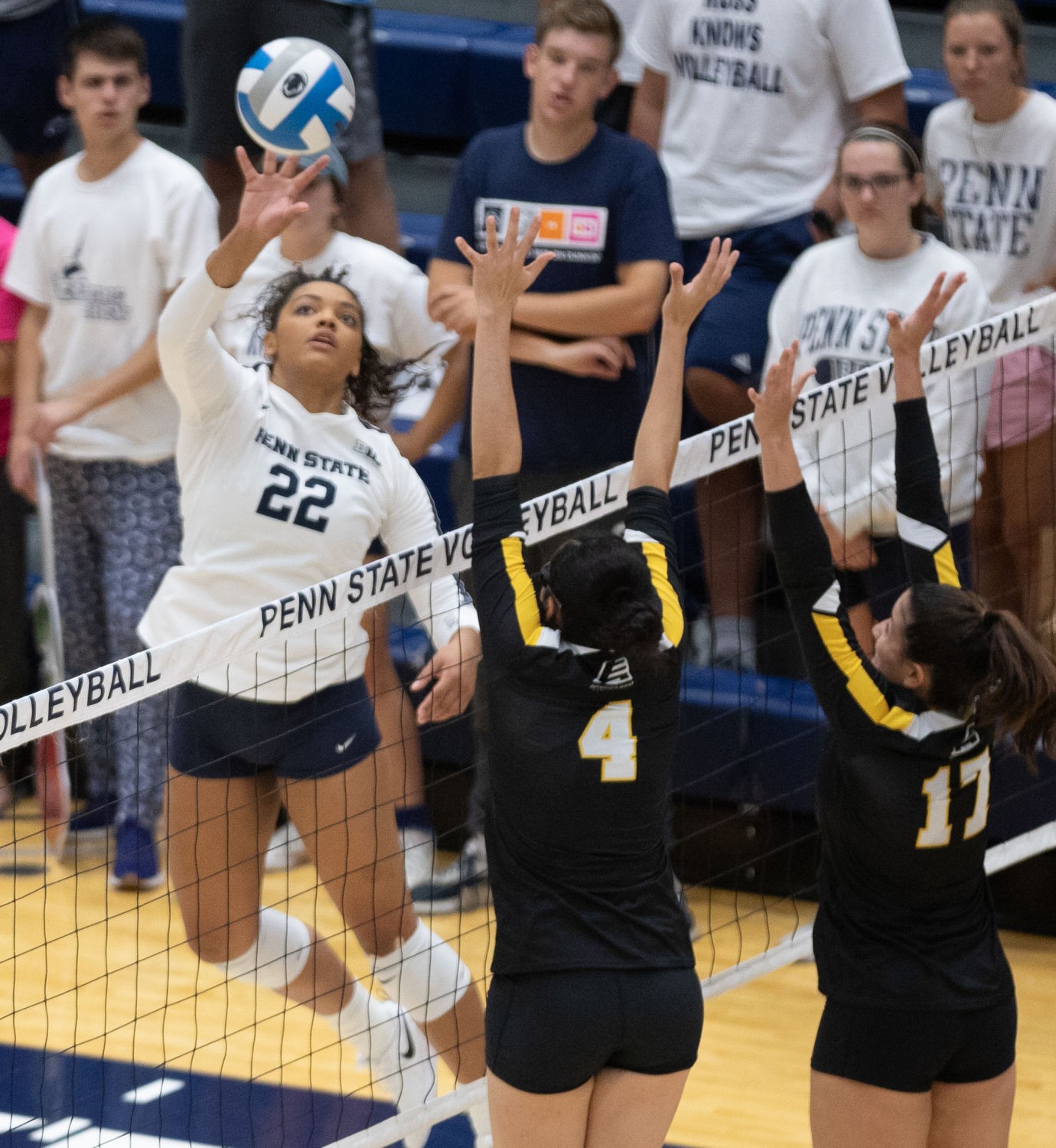 Allyson Cathey's third set heroics help lift Penn State women's