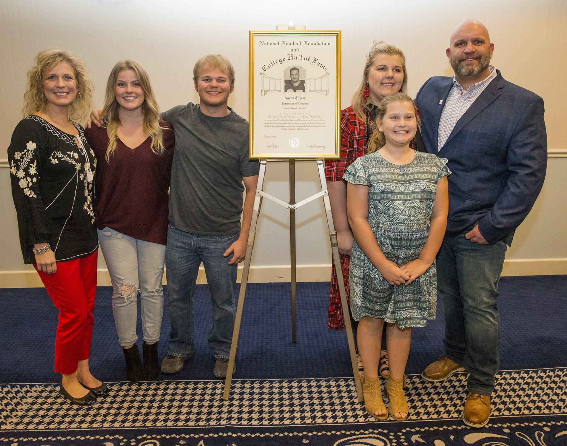 Taylor Inducted Into College Football Hall of Fame Tuesday