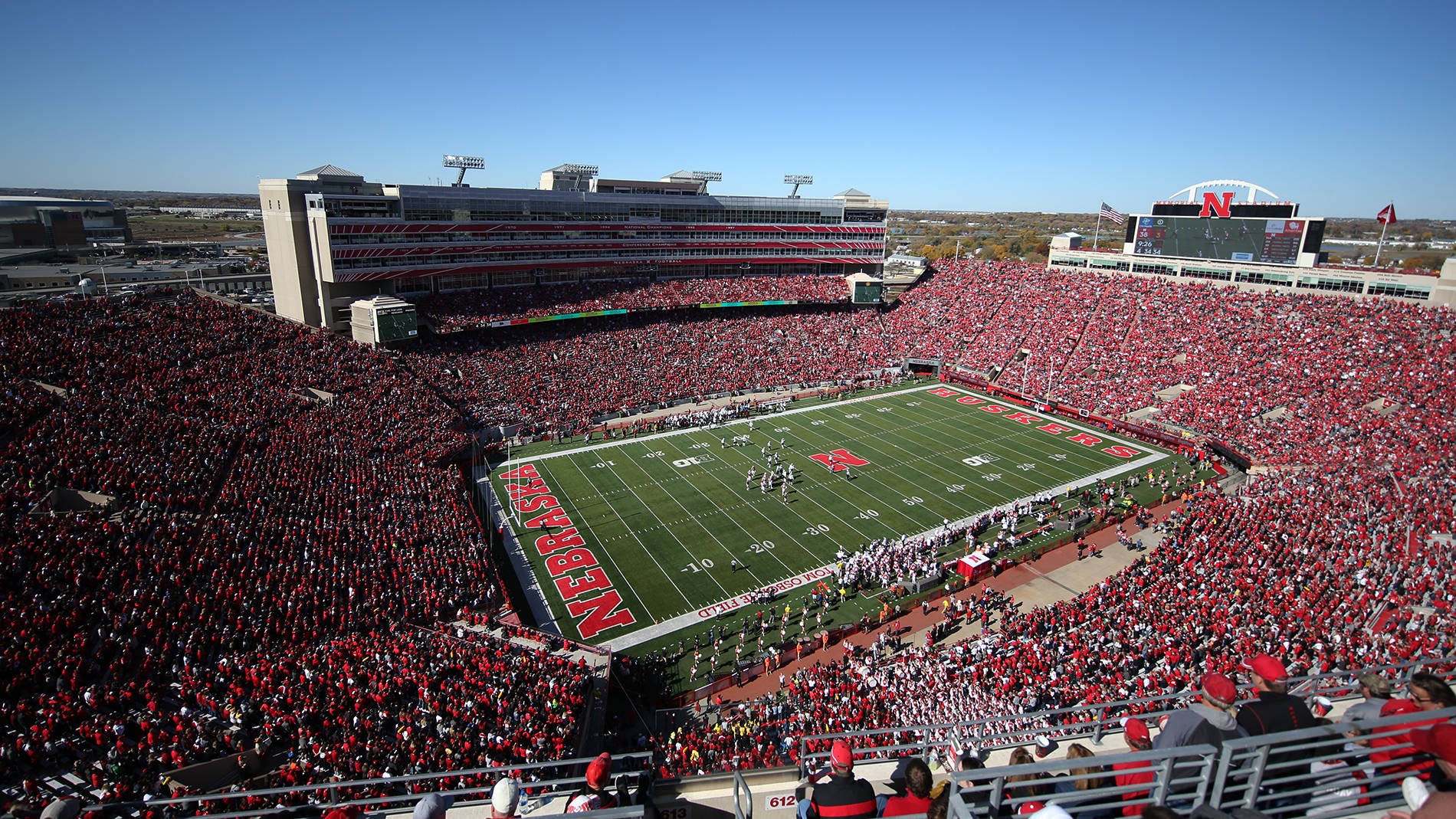 Kickoff Times Set for Five Nebraska Games