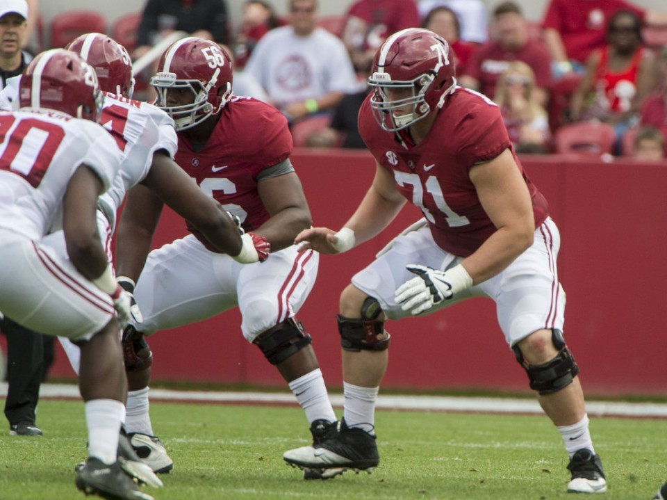 Projected Alabama offensive depth chart after spring practice