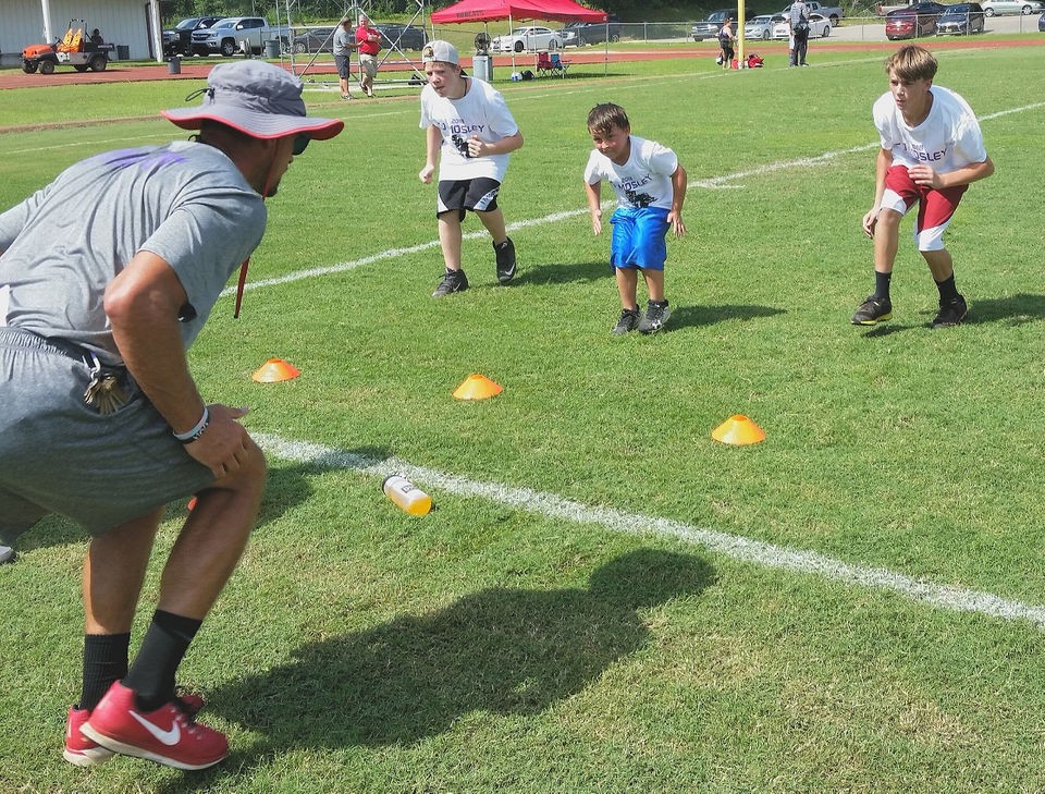 C.J. Mosley brings new football camp experience to Theodore