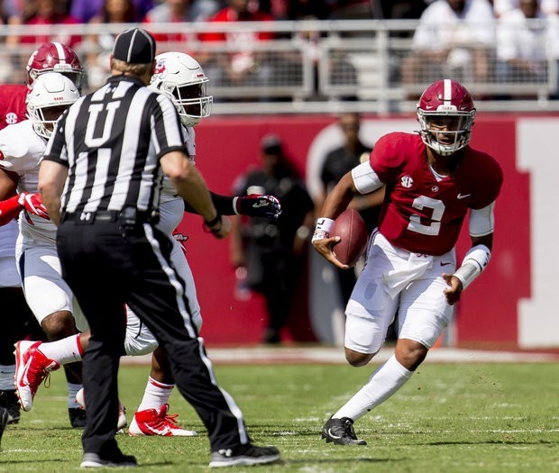 Alabama at Texas A&M kickoff time, TV set