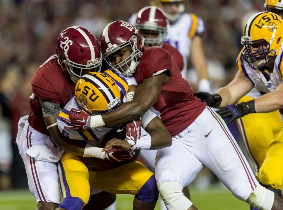 Reggie Ragland dunked in 6th grade but chose football over hoops. His