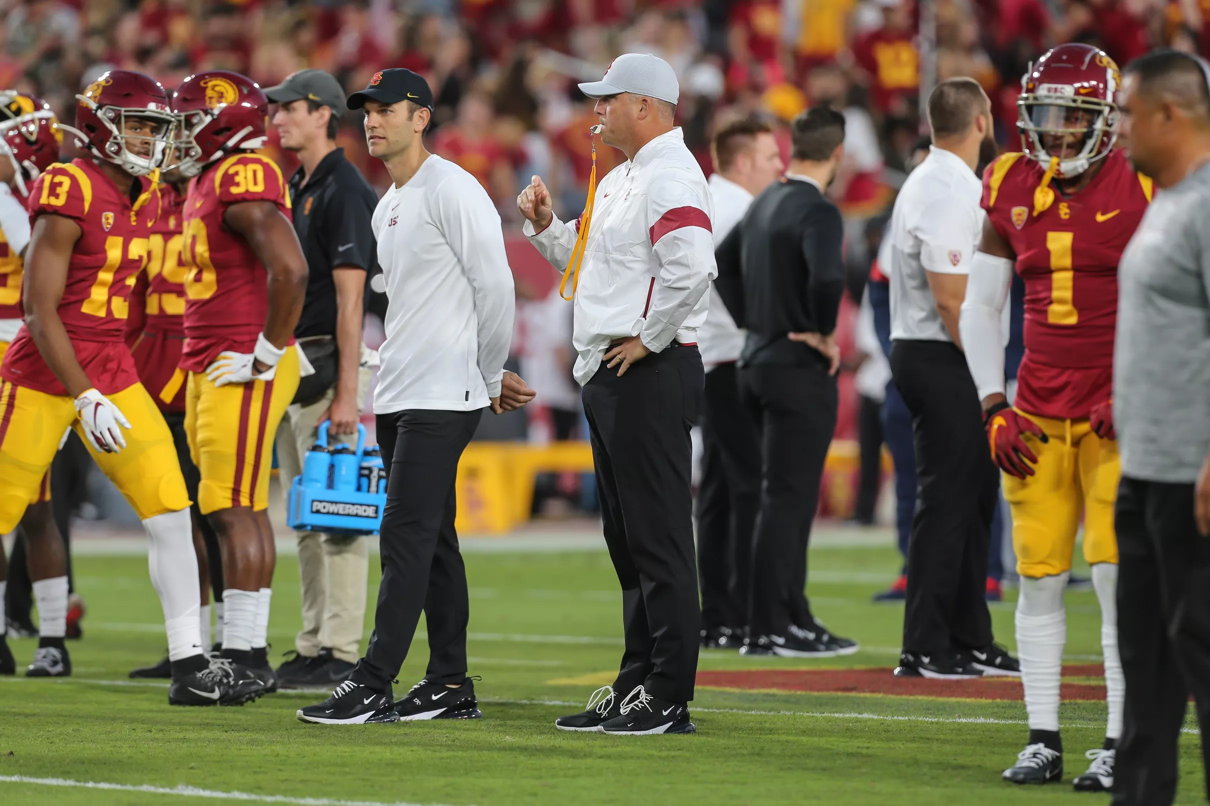 USC Football OC Graham Harrell to stay with contract extension