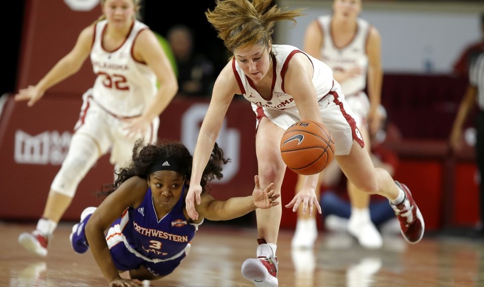 Women's basketball Sooners rip Northeastern State