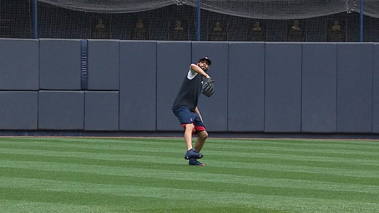 Price throws full arsenal in third bullpen session