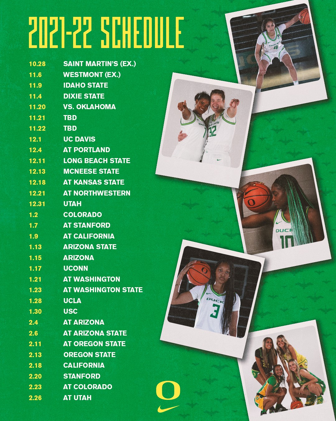 Complete 202122 Schedule Set