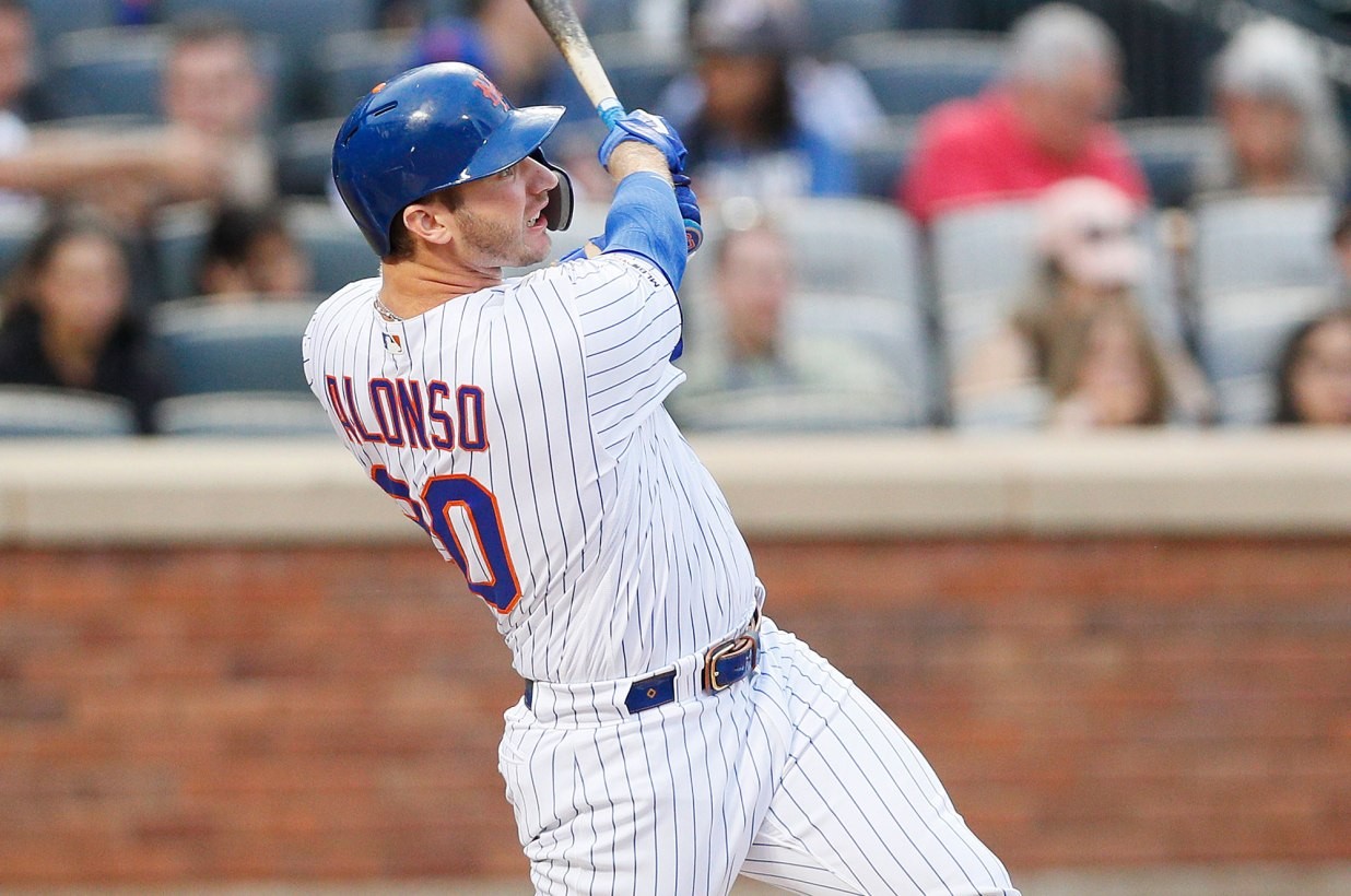 Pete Alonso will swing away in the Home Run Derby