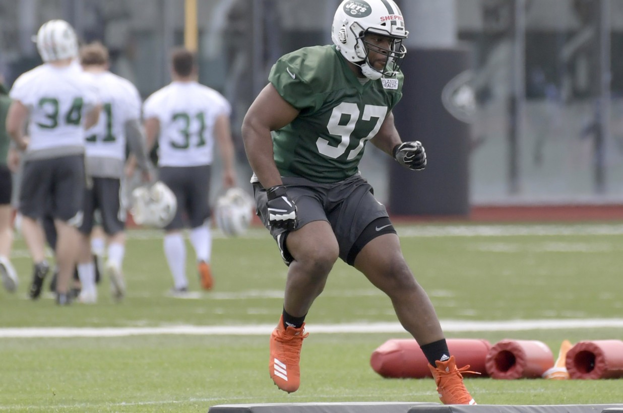How Jets’ rookie defensive end went from dropout to draft pick