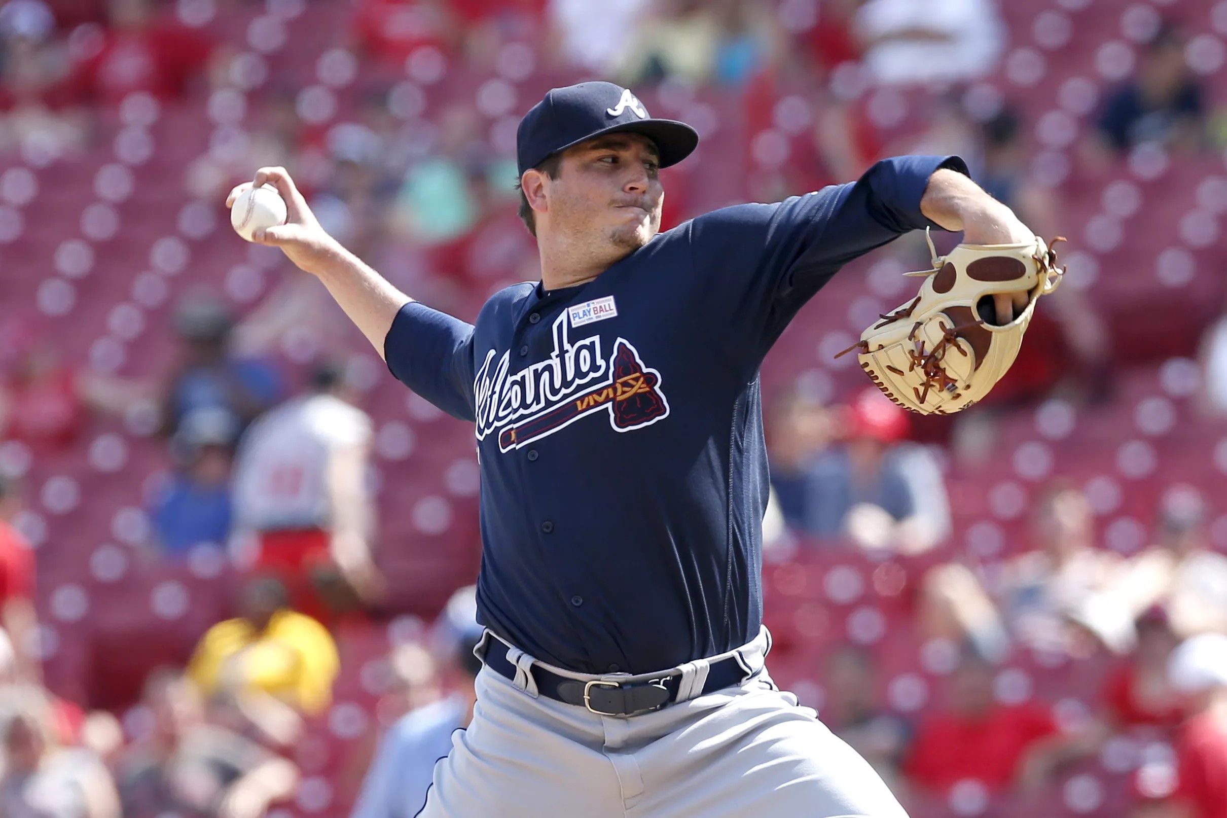 Braves call up Luke Jackson, designate Chris Stewart for assignment