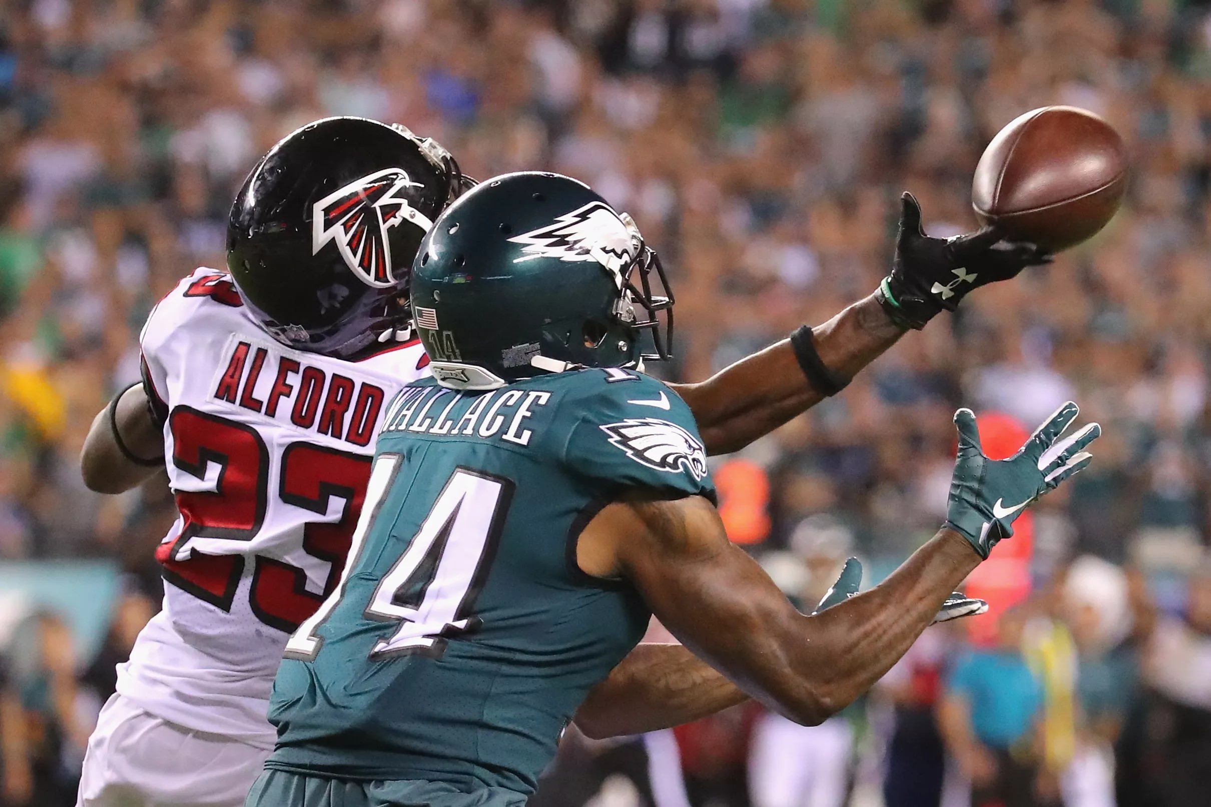 The Falcons’ defense reflects on an encouraging performance following