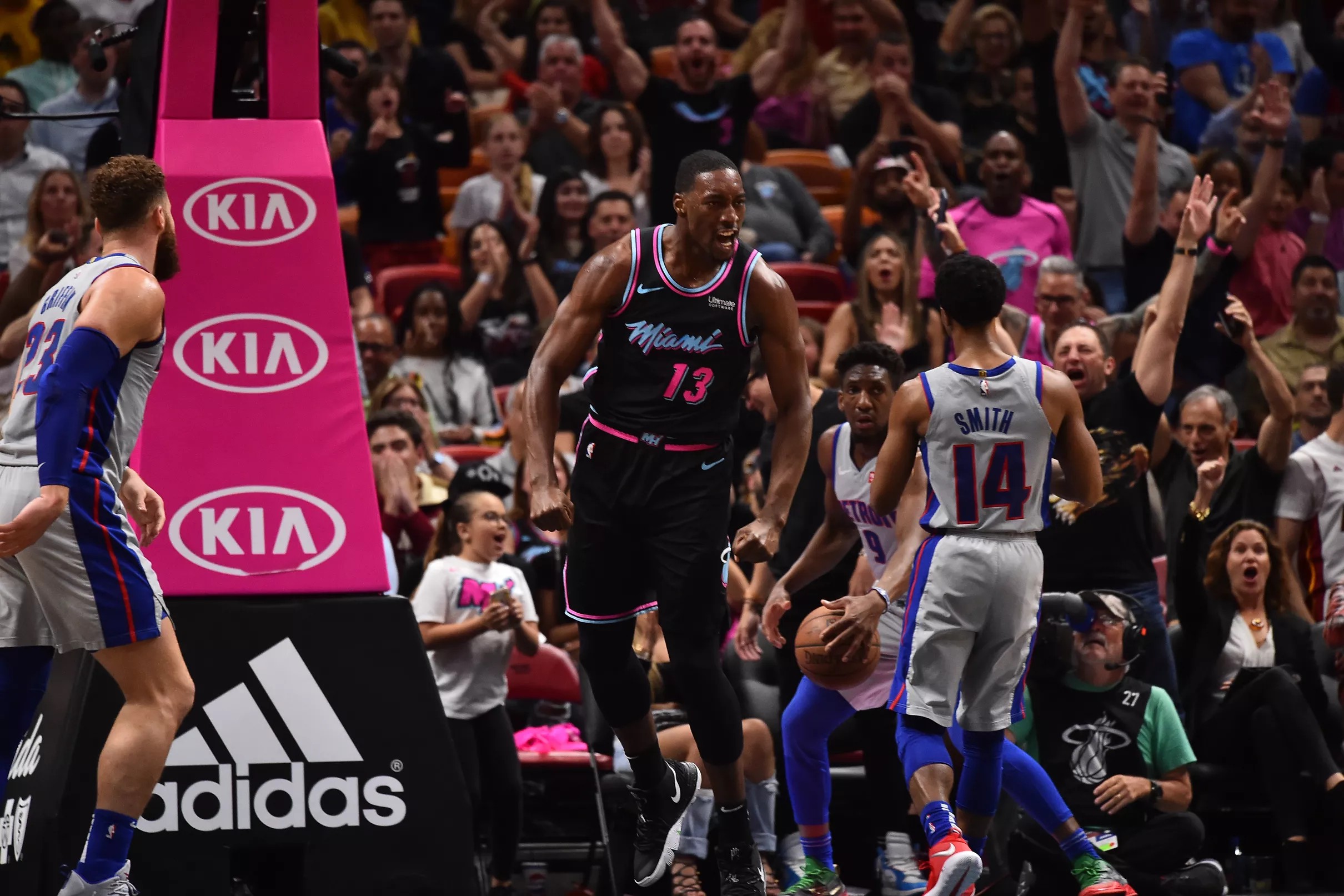 GAME PREVIEW Heat host Pistons hoping to maintain playoff position