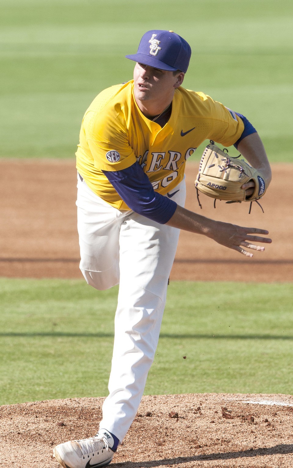 LSU baseball hoping AJ Labas gets extended outing against South Alabama
