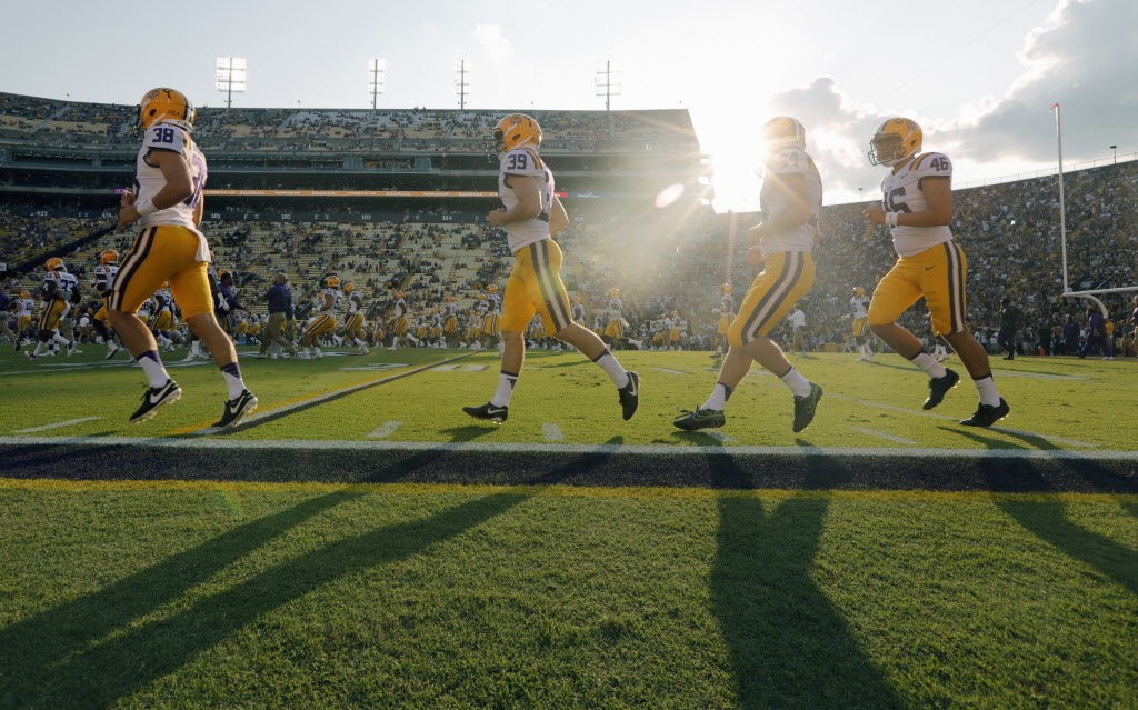 LSU will not have nose tackle Ed Alexander available against Syracuse, Ed Orgeron says