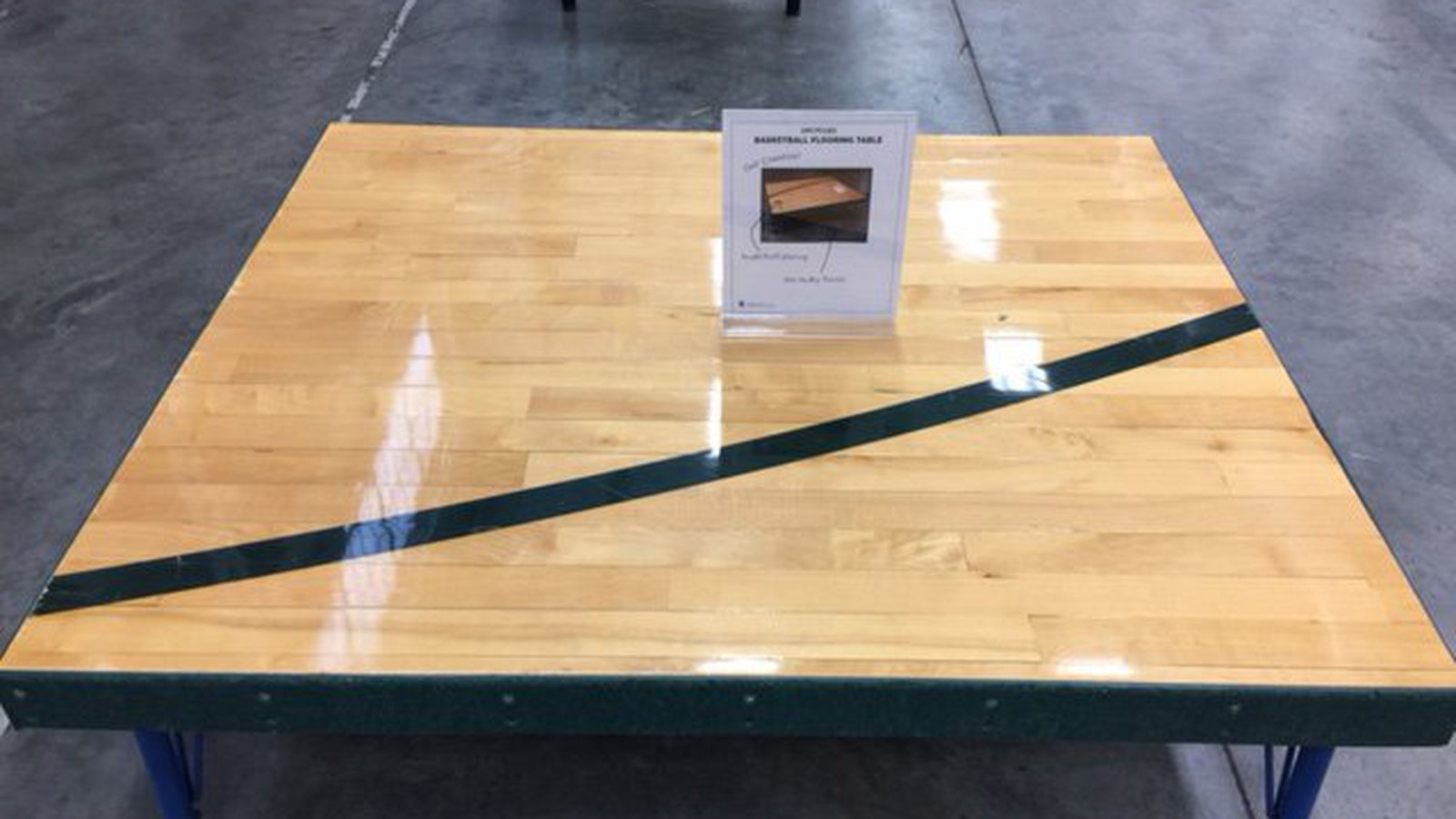Michigan State sells pieces of basketball court