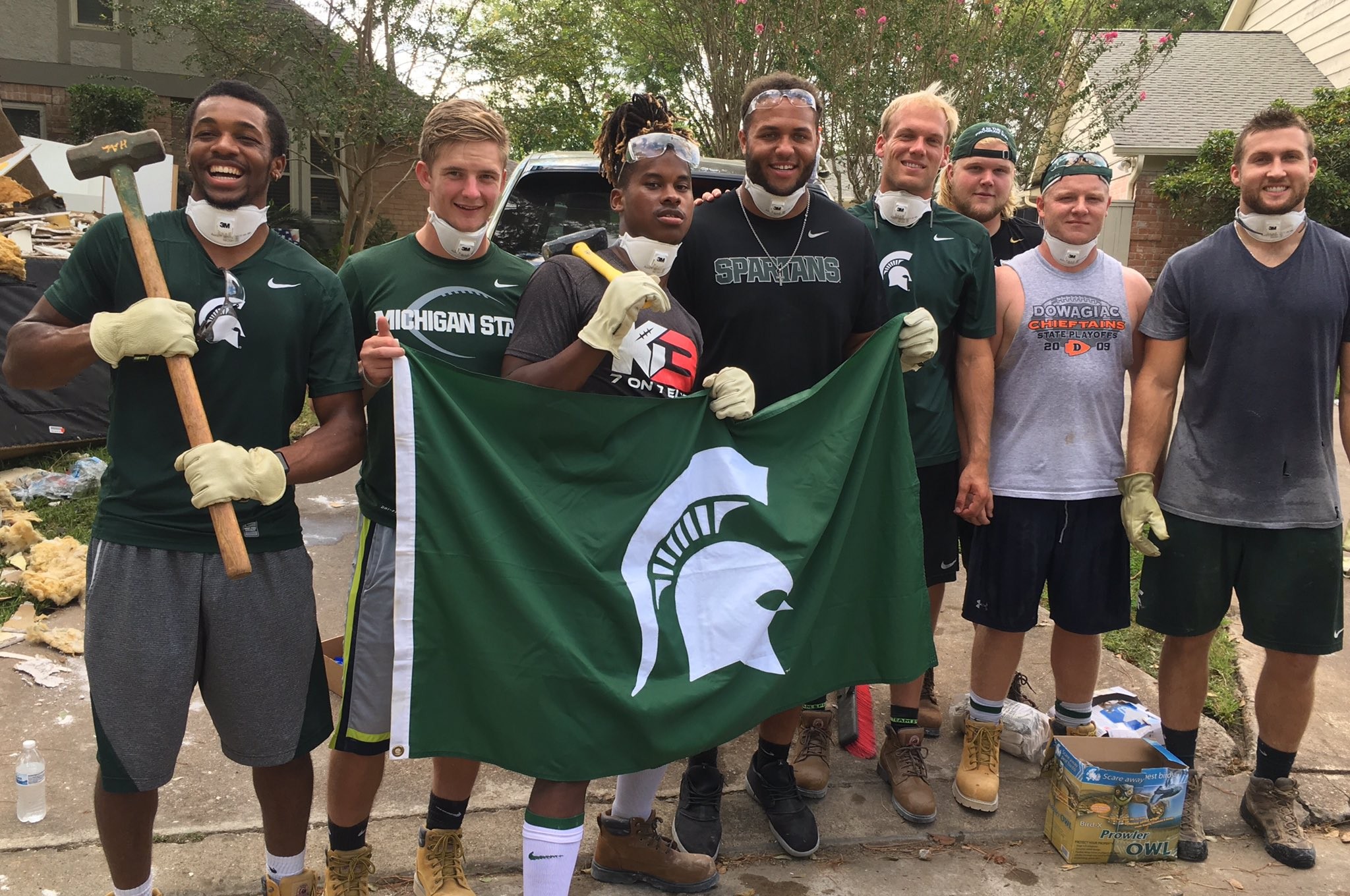 MSU football heads to Houston