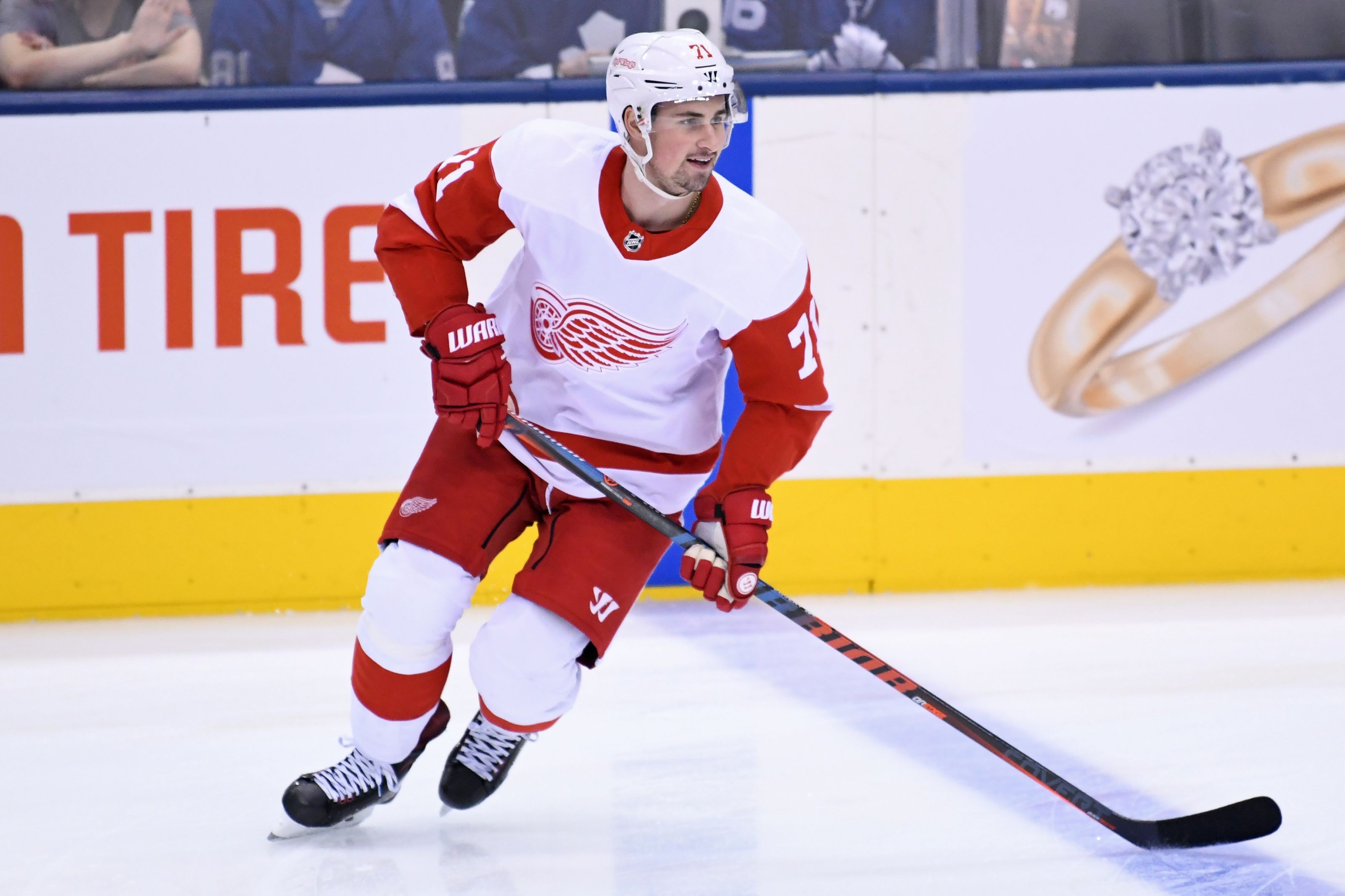 Detroit Red Wings shuffle the deck before heading into Dallas