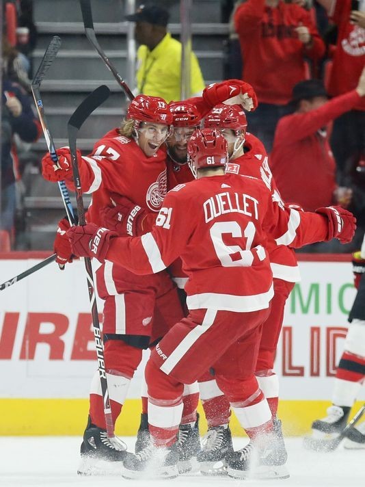 Detroit Red Wings vs. Los Angeles Kings Scoring updates