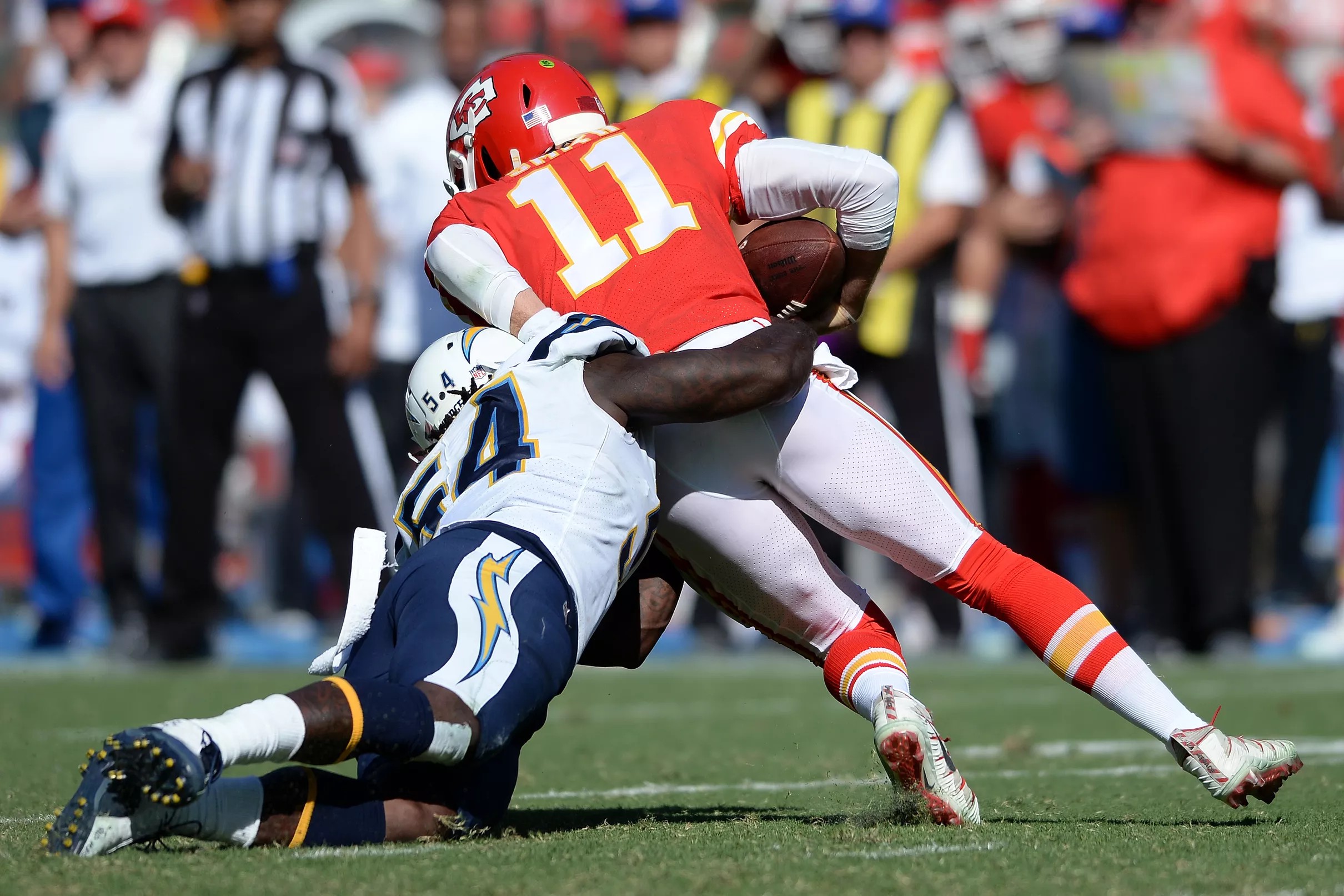 Top Ten Defensive Performances of 2017 1 Melvin Ingram v. KC Wk. 3