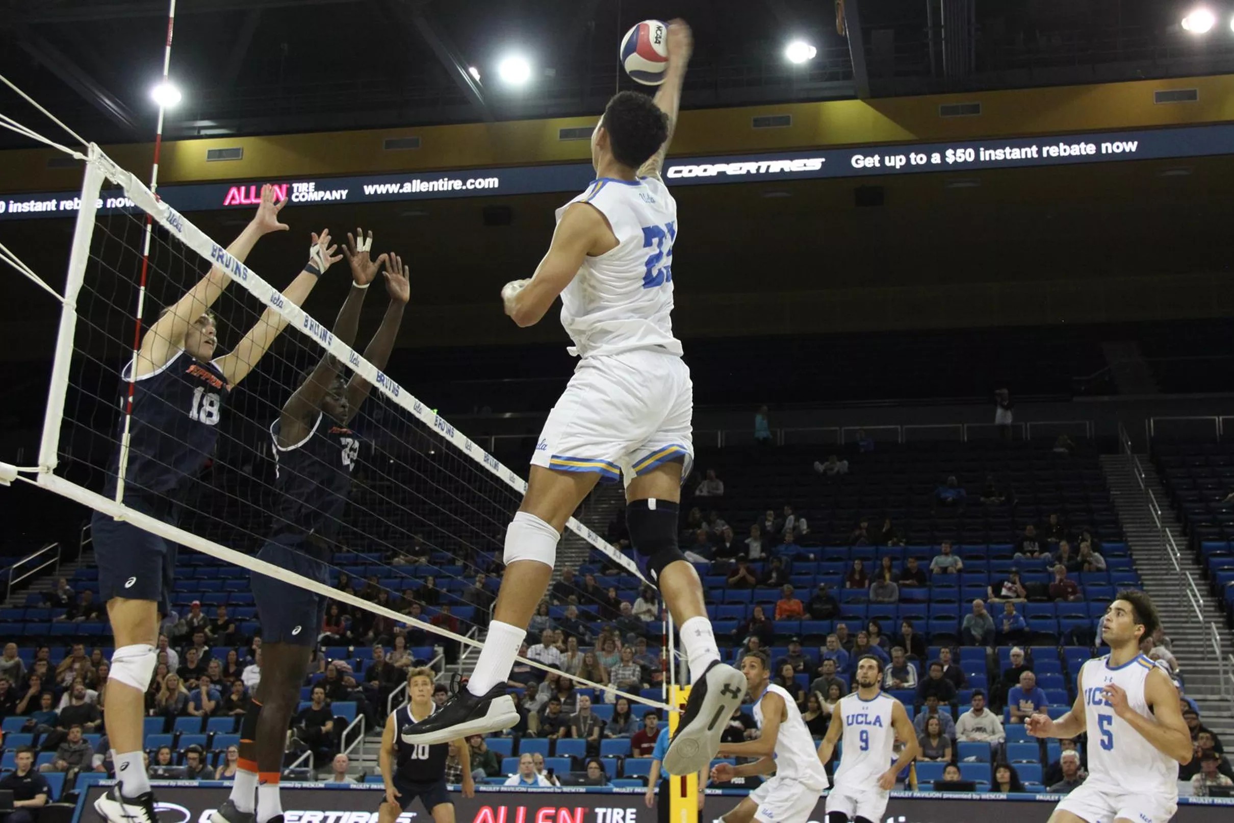 UCLA Men’s Volleyball Mounts Big Comeback vs. Pepperdine; Travels to