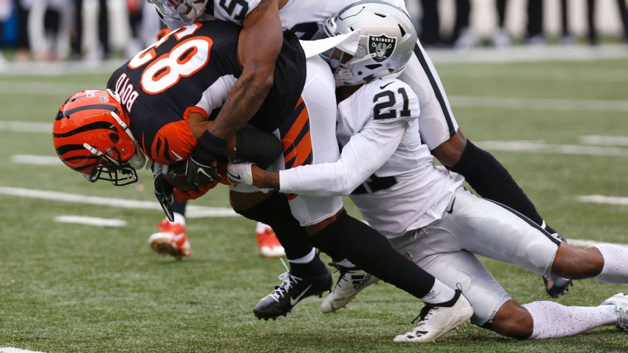 Bengals' leading receiver Boyd out with injury