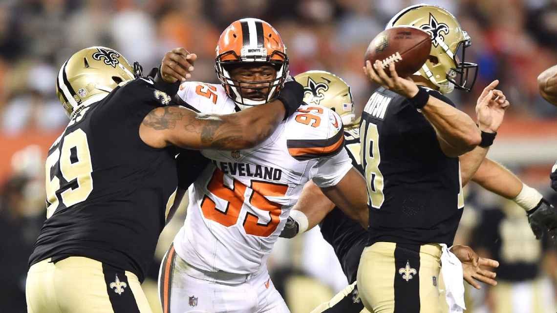 Myles Garrett has effective debut with tackle for loss, QB pressure
