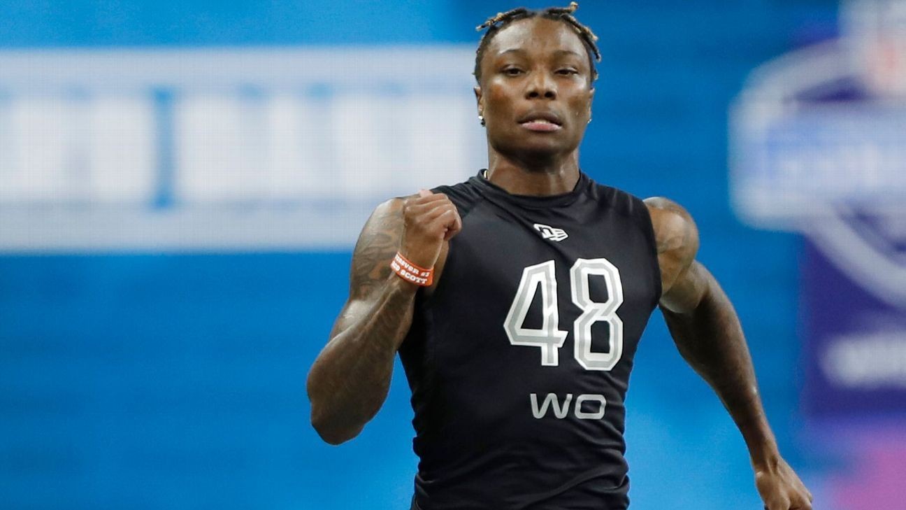 Father says Raiders WR Henry Ruggs III injures thigh during a move