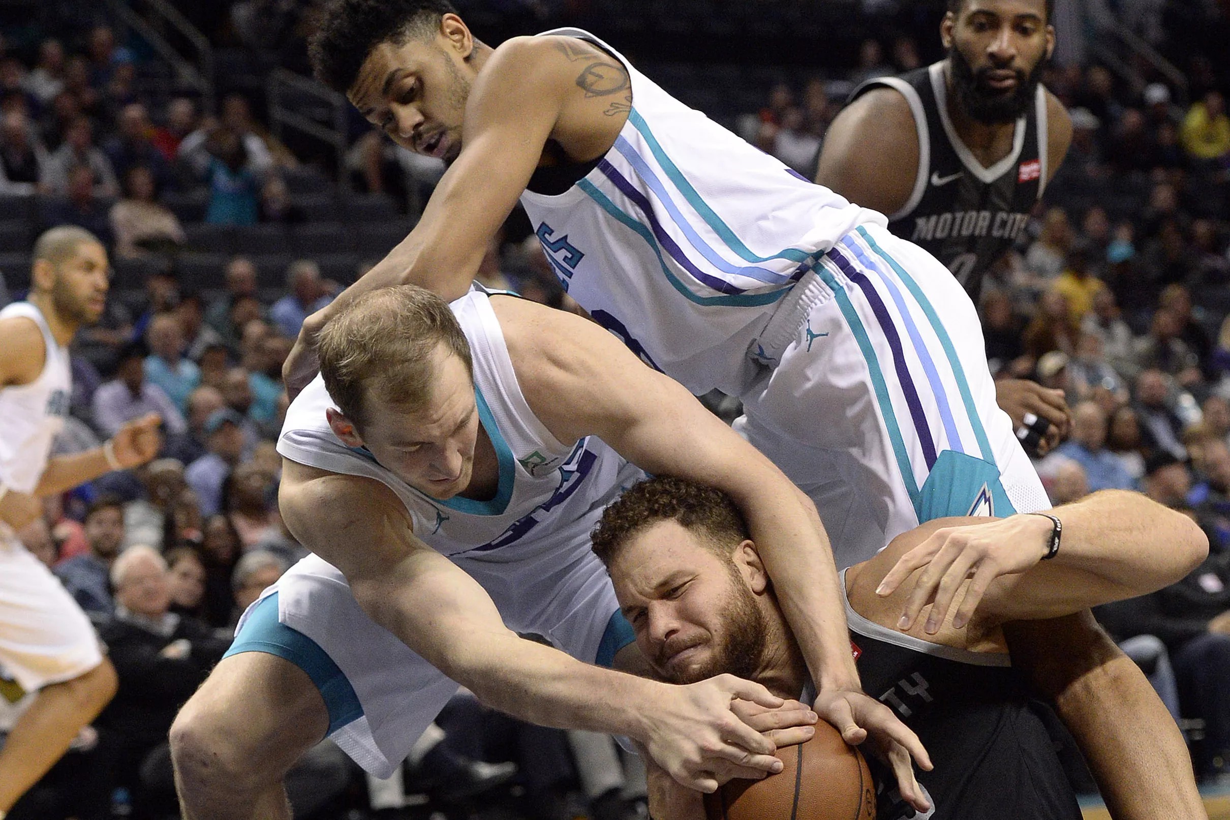 can clinch the season series over the Pistons with a win