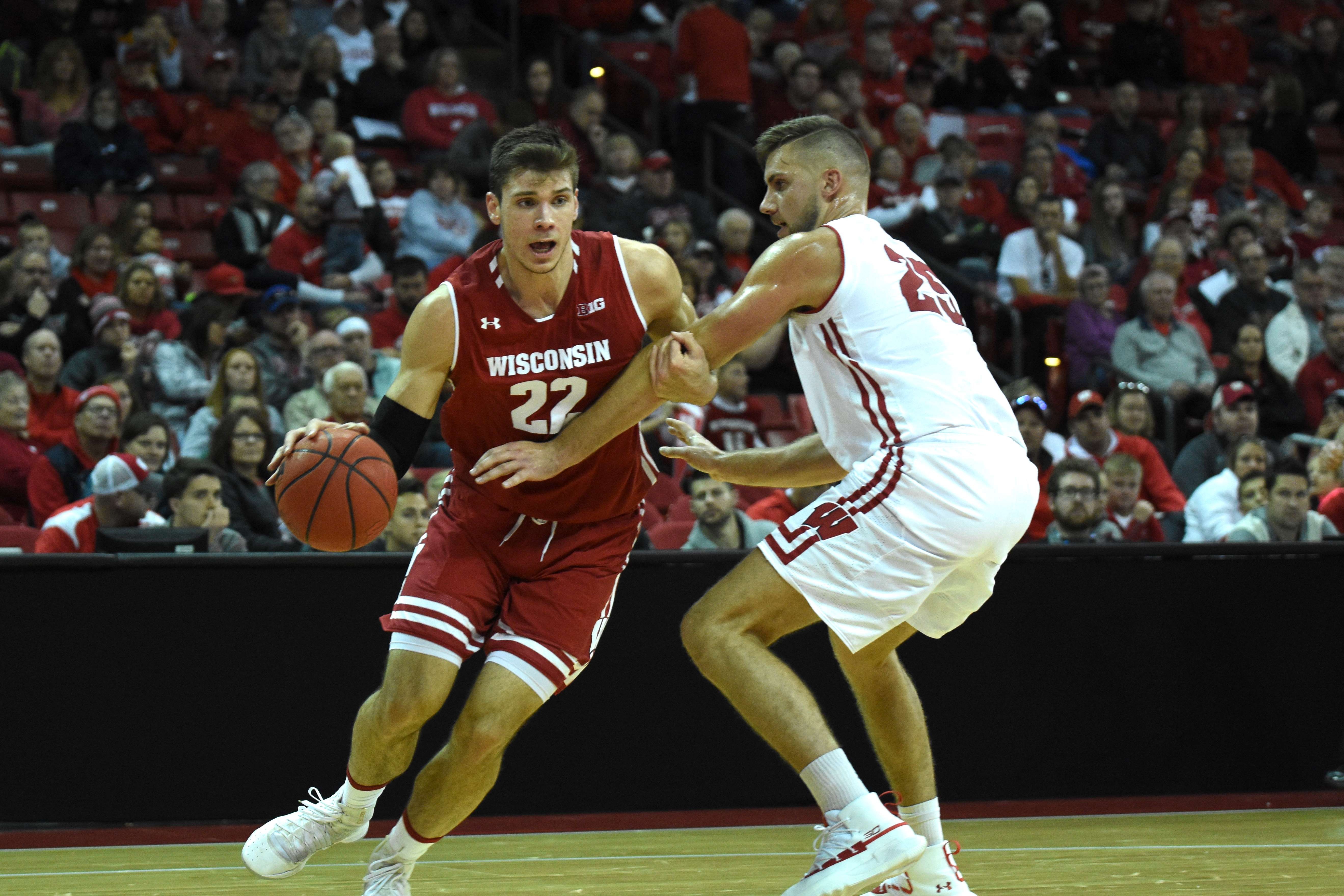 Men’s Basketball Badgers victorious despite strong UWOshkosh effort