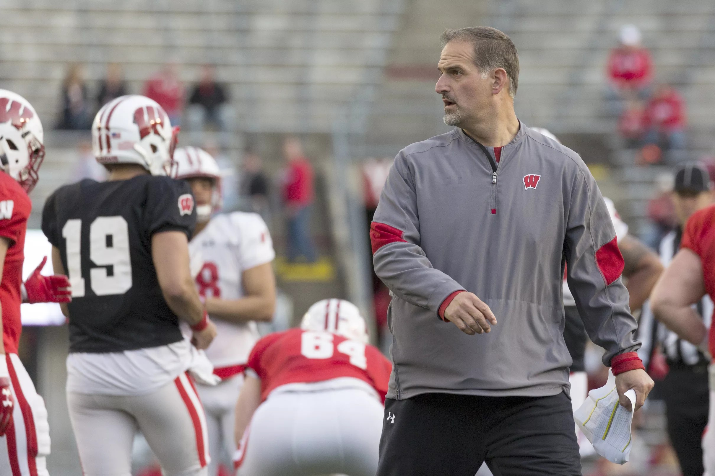 Report Wisconsin offensive coordinator Joe Rudolph interviewed for