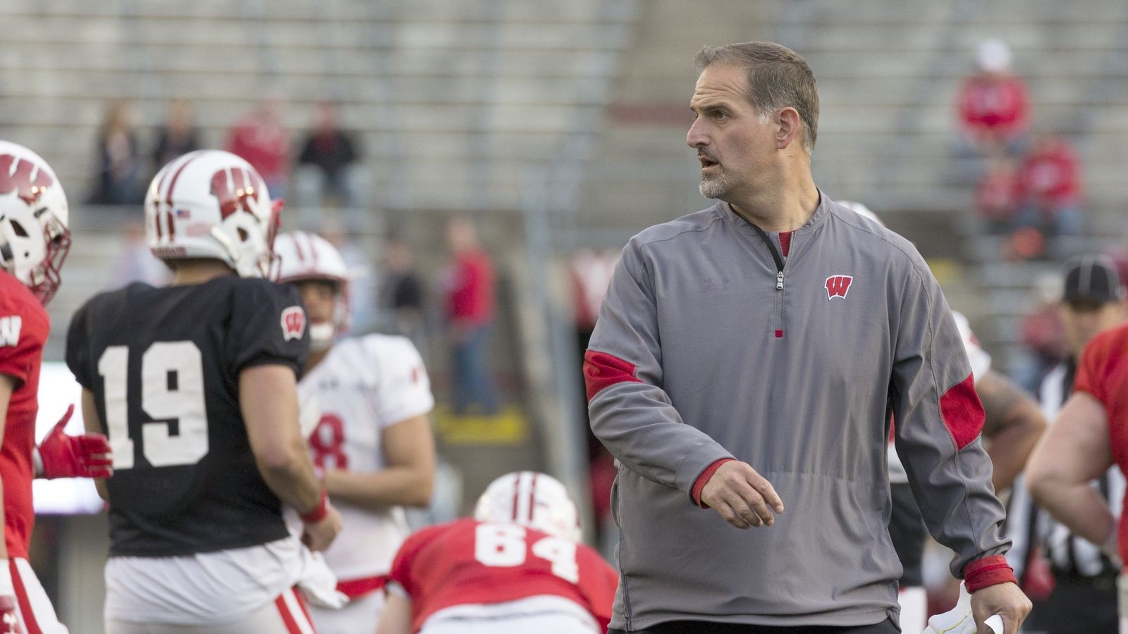 Highlights from Wisconsin offensive coordinator Joe Rudolph’s media