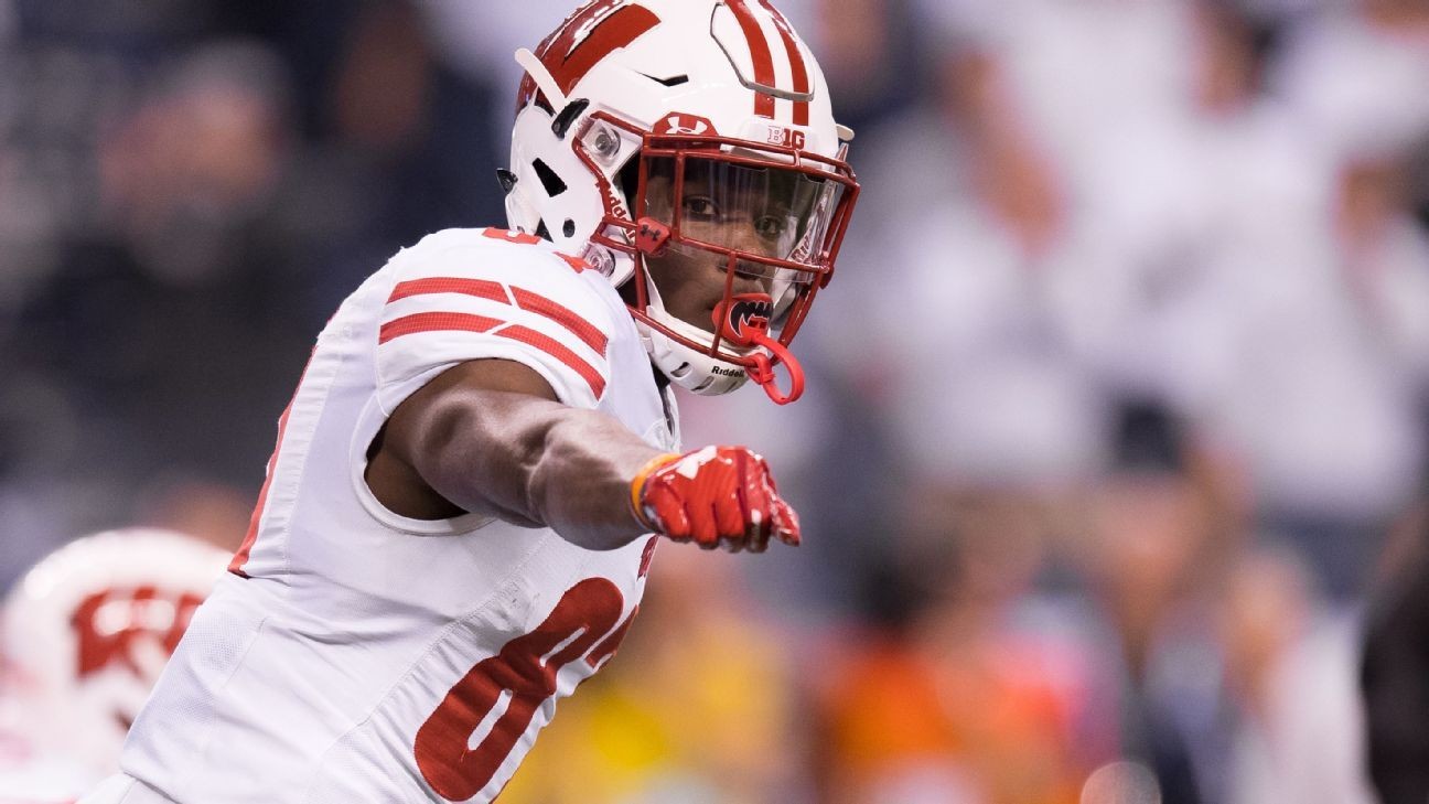 Expecting charges, Wisconsin WR Quintez Cephus announces leave