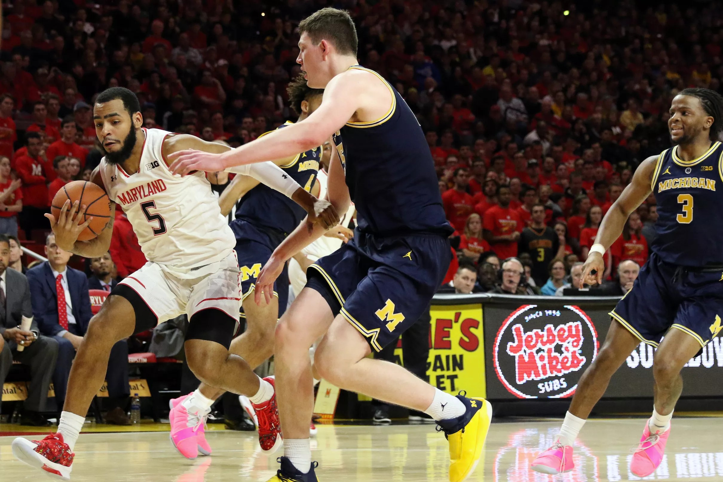 Testudo Times Bracketology Maryland basketball still a projected No. 5