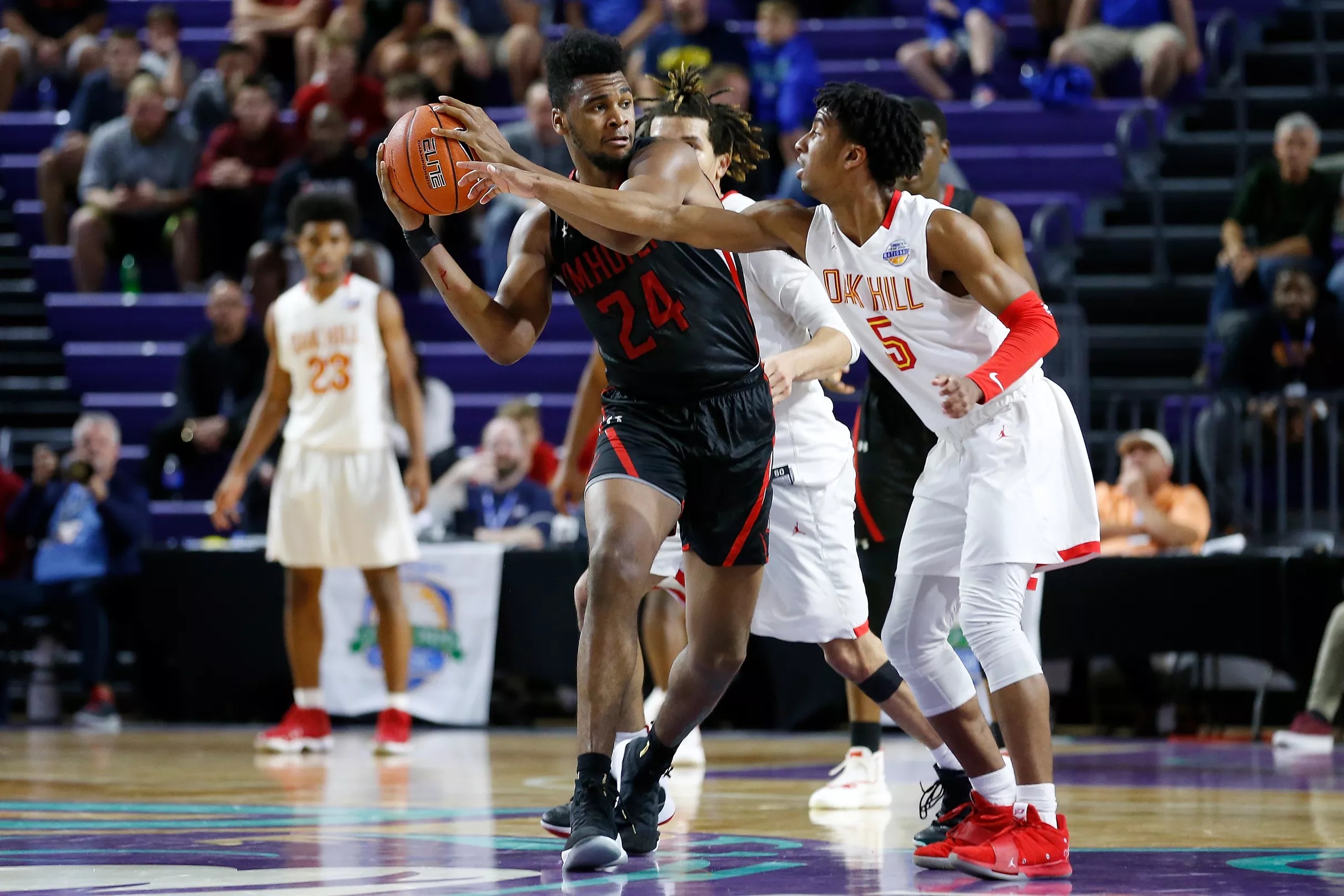 Freshman Donta Scott provides depth on the wing for Maryland men’s