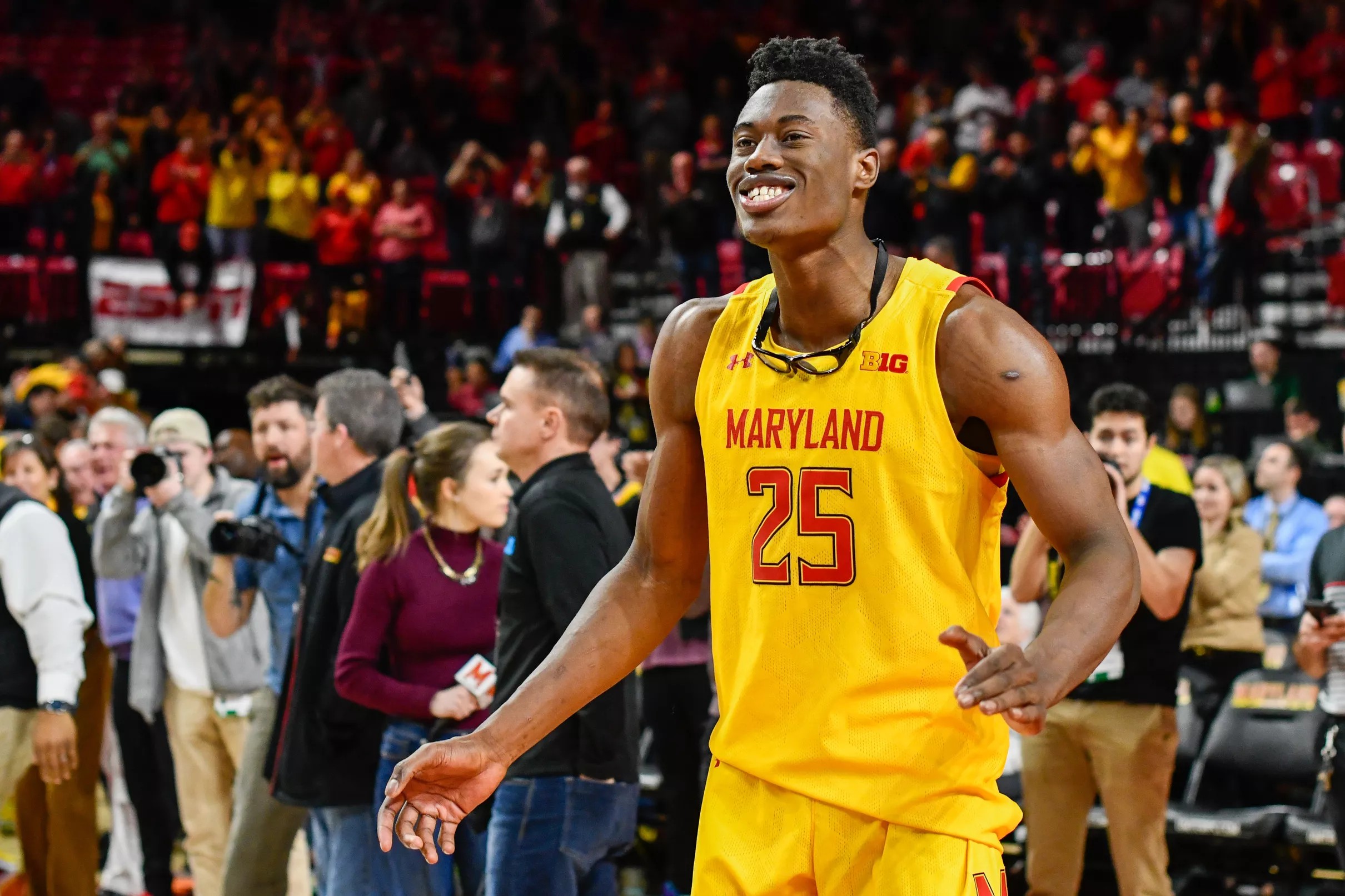 Maryland basketball’s Jalen Smith enters NBA Draft, remaining eligibility