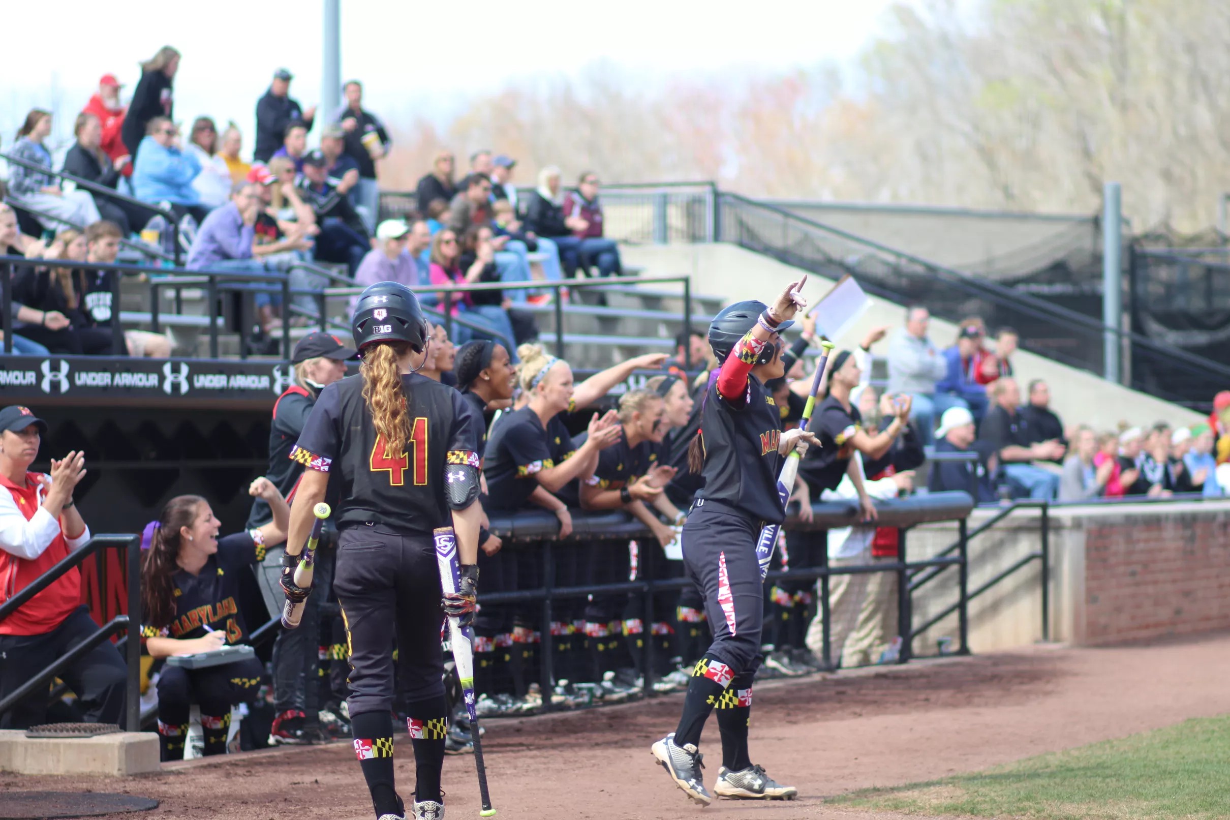 Maryland softball sweeps midweek doubleheader vs. Rutgers