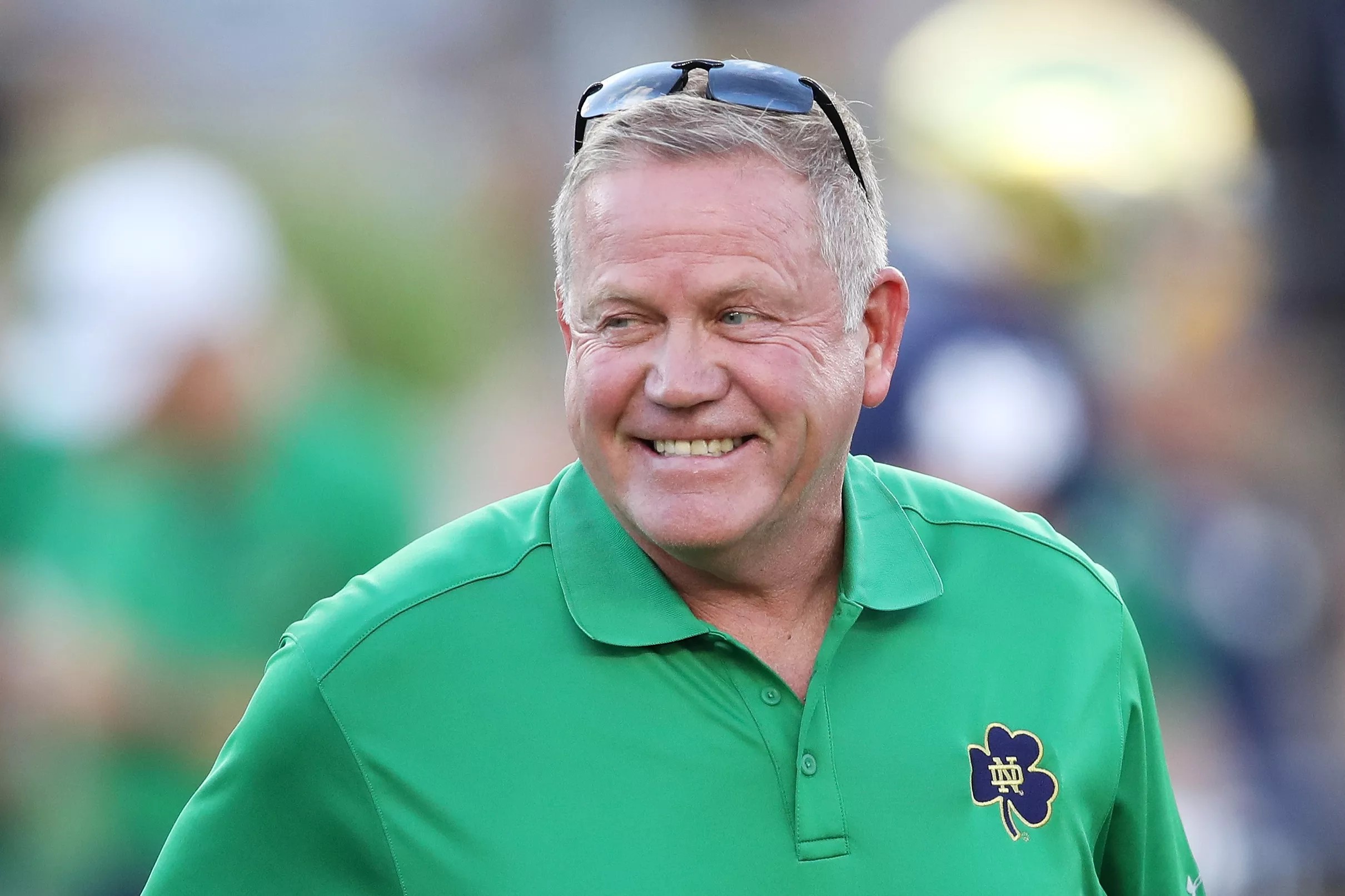 Notre Dame Football Watch Brian Kelly Talk About The Irish On ESPN