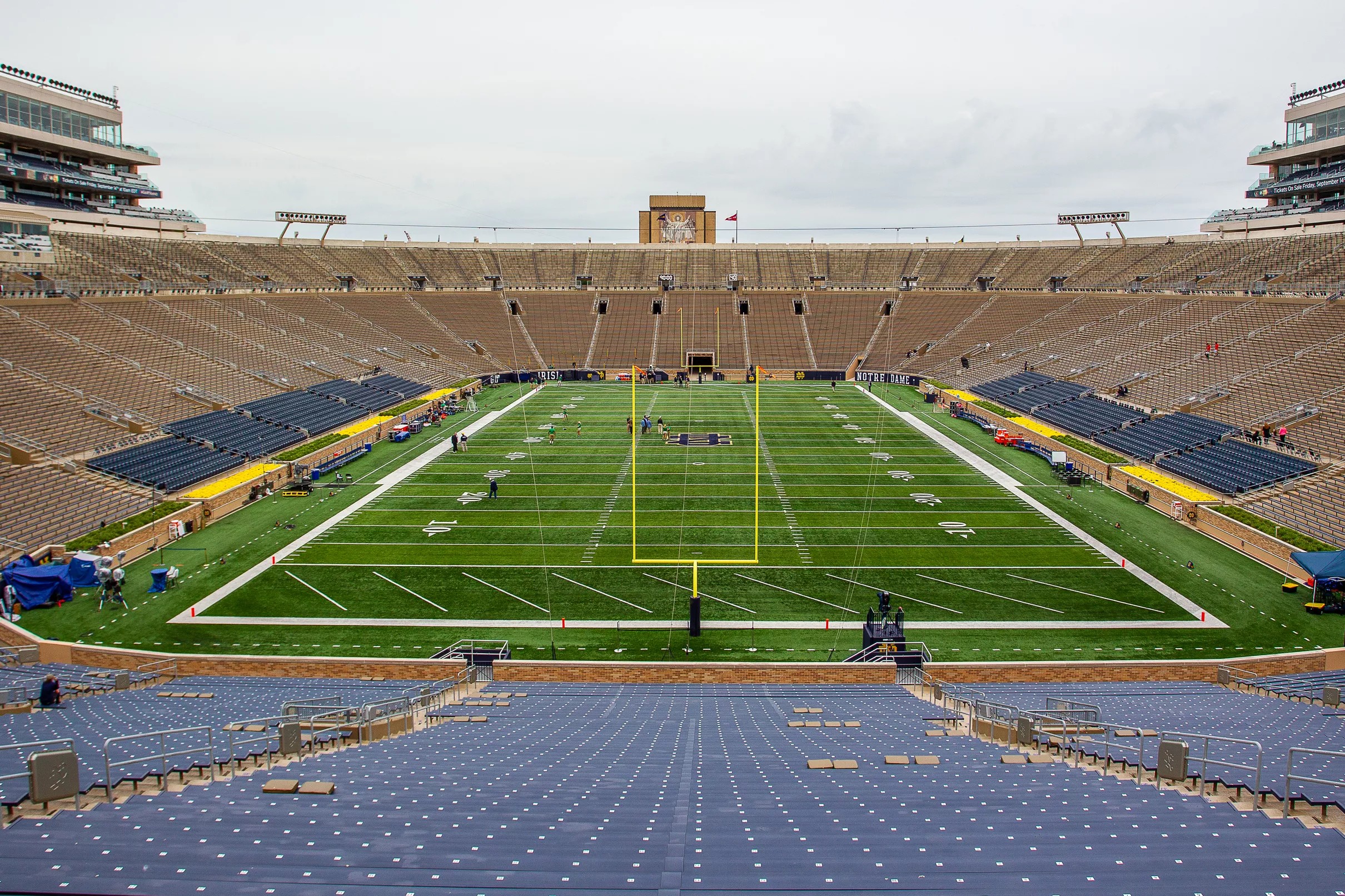UPDATED Weather Report For Notre Dame’s BlueGold Spring Football Game