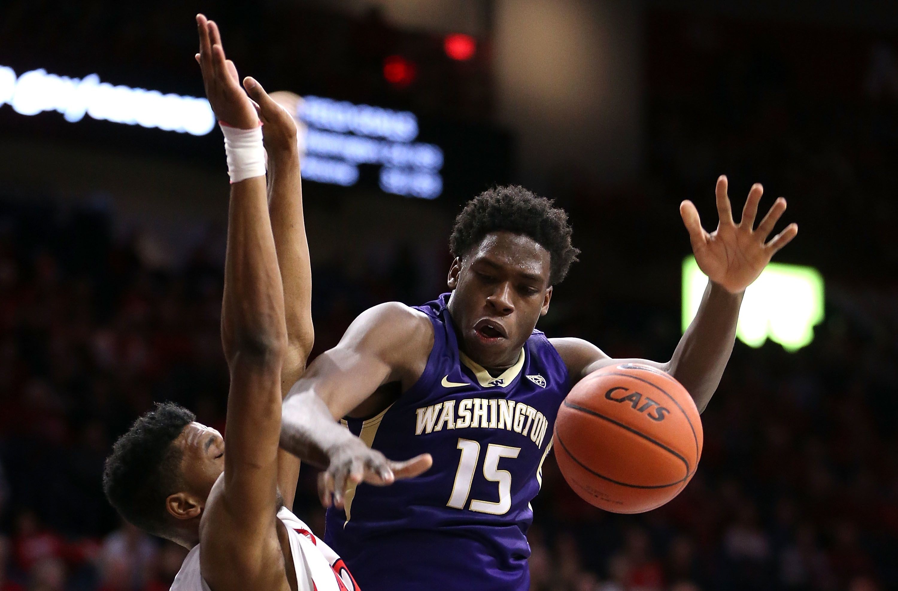 Washington Basketball’s Coach Hopkins is ontwo something!