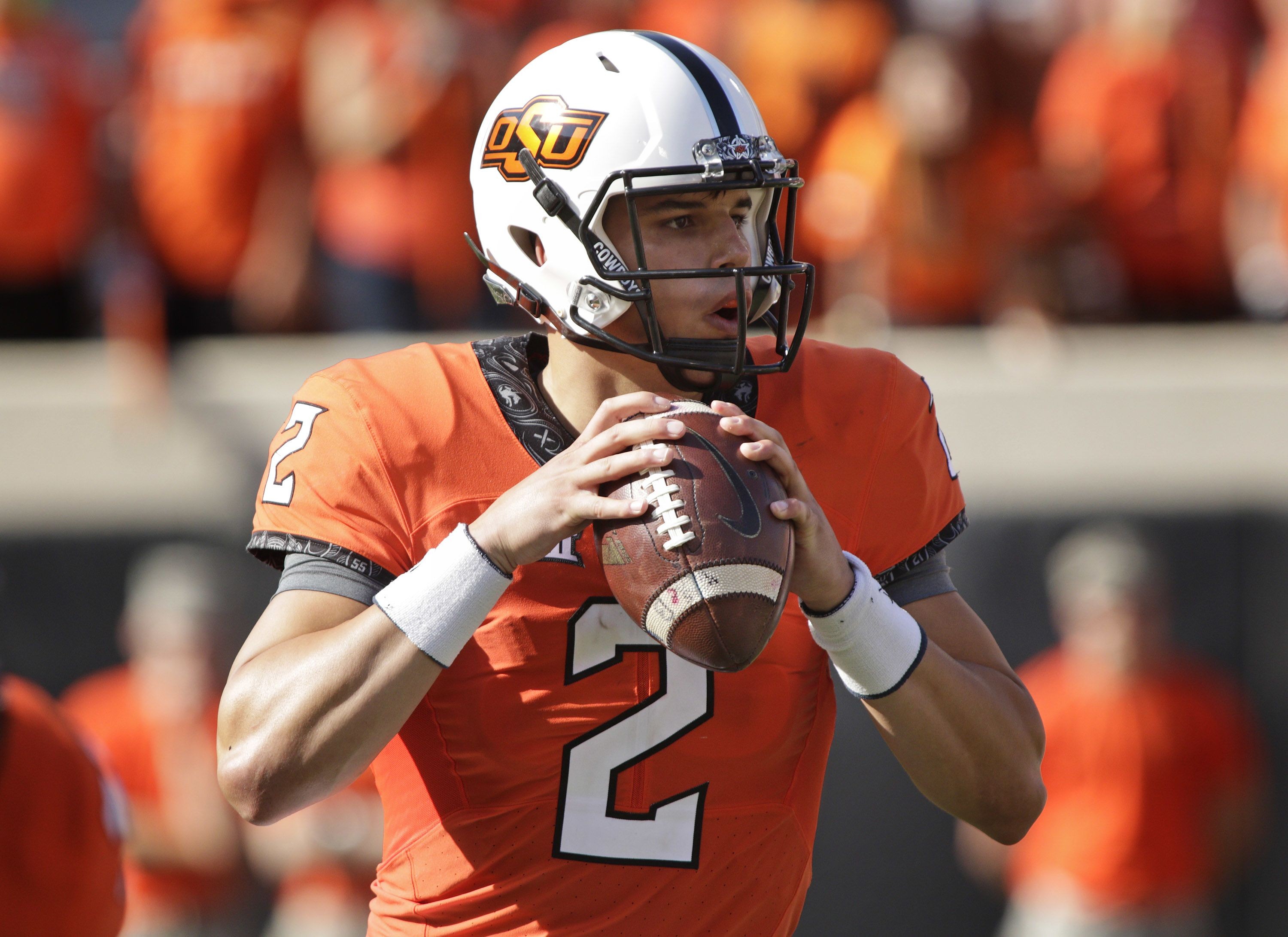 Cleveland Browns draft profile Oklahoma State QB Mason Rudolph