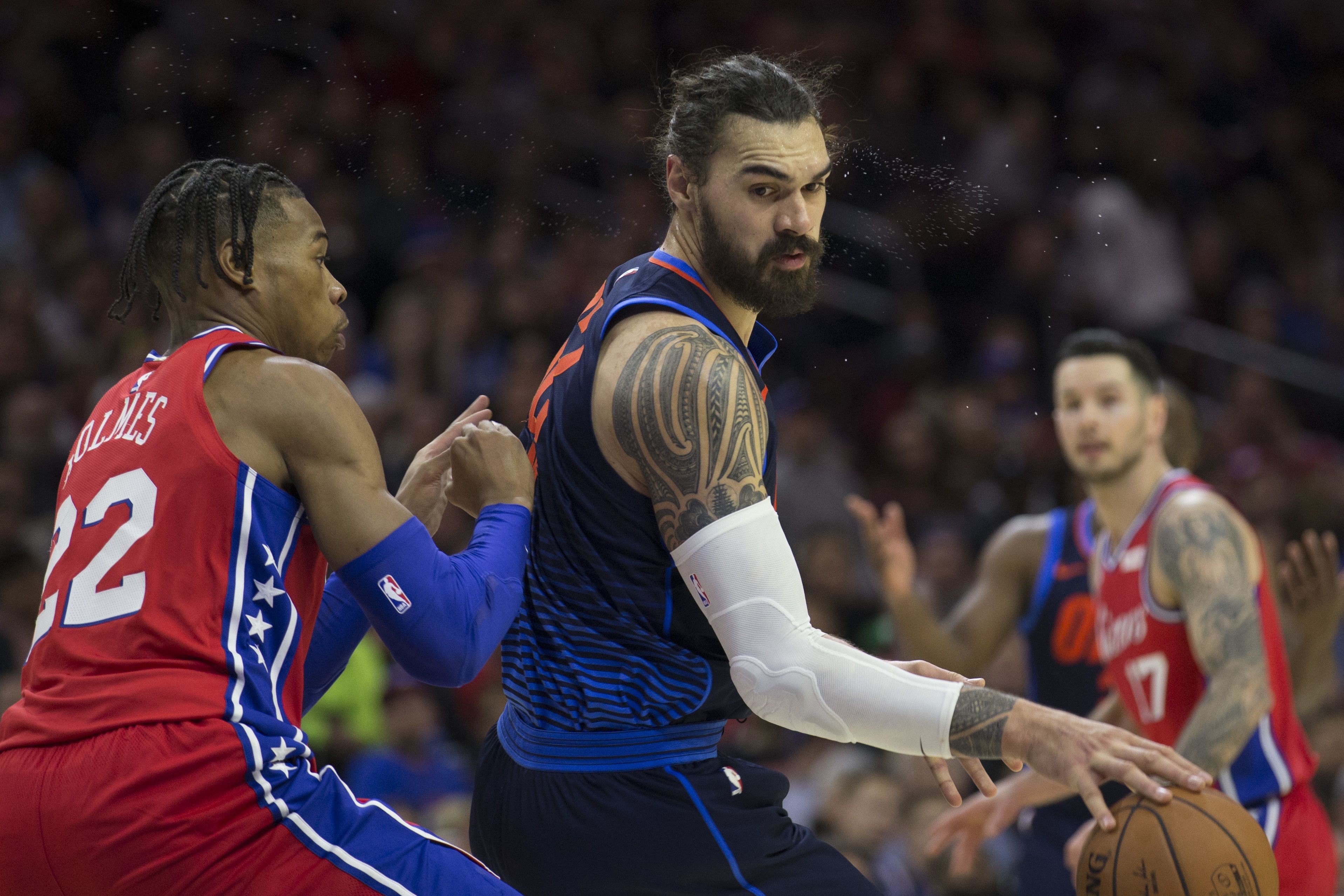 Breaking News Steven Adams, Kristaps Porzingis both out in OKC Thunder vs. Knicks